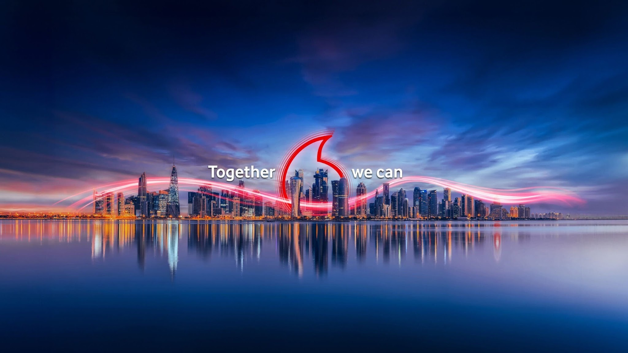 Vodafone Qatar YouTube banner