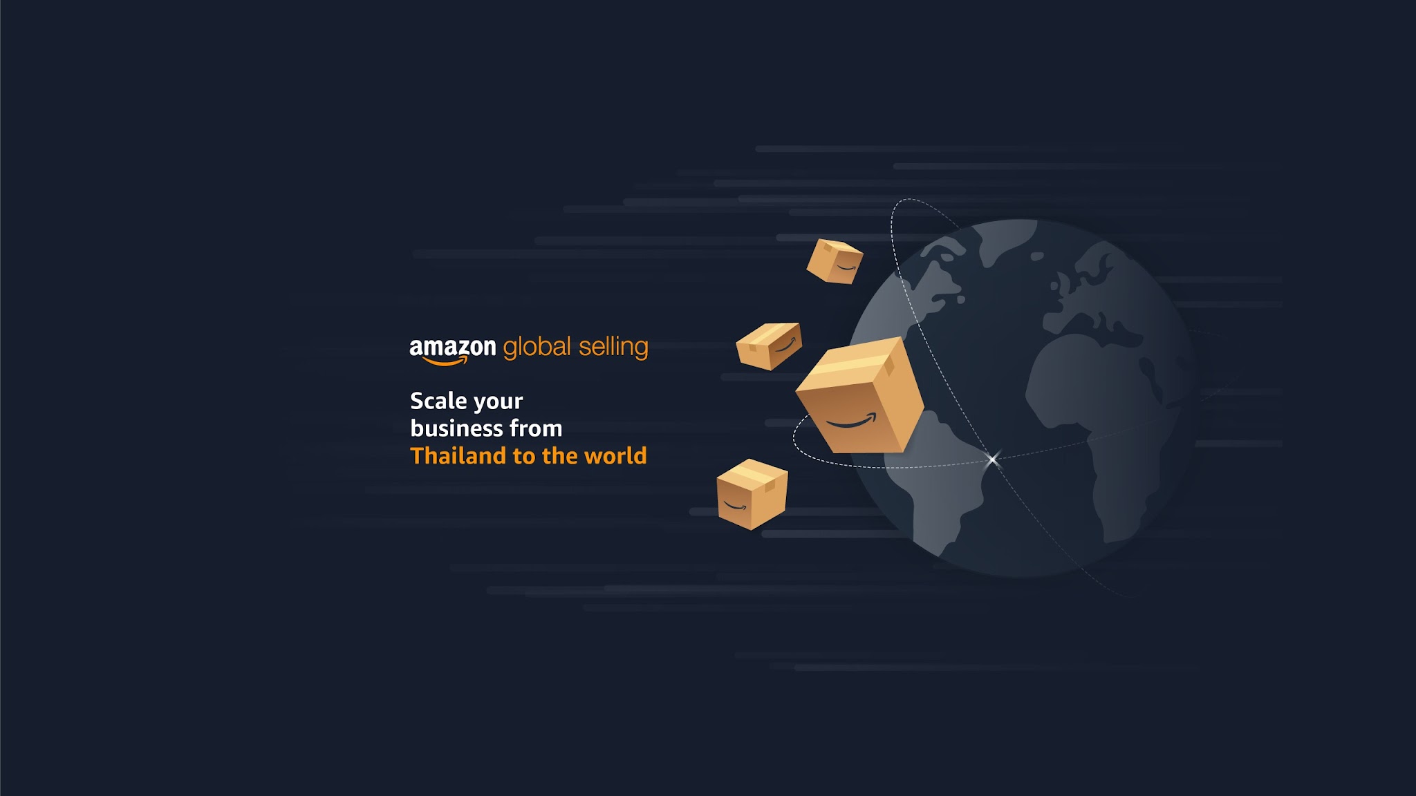 Amazon Global Selling Thailand YouTube banner