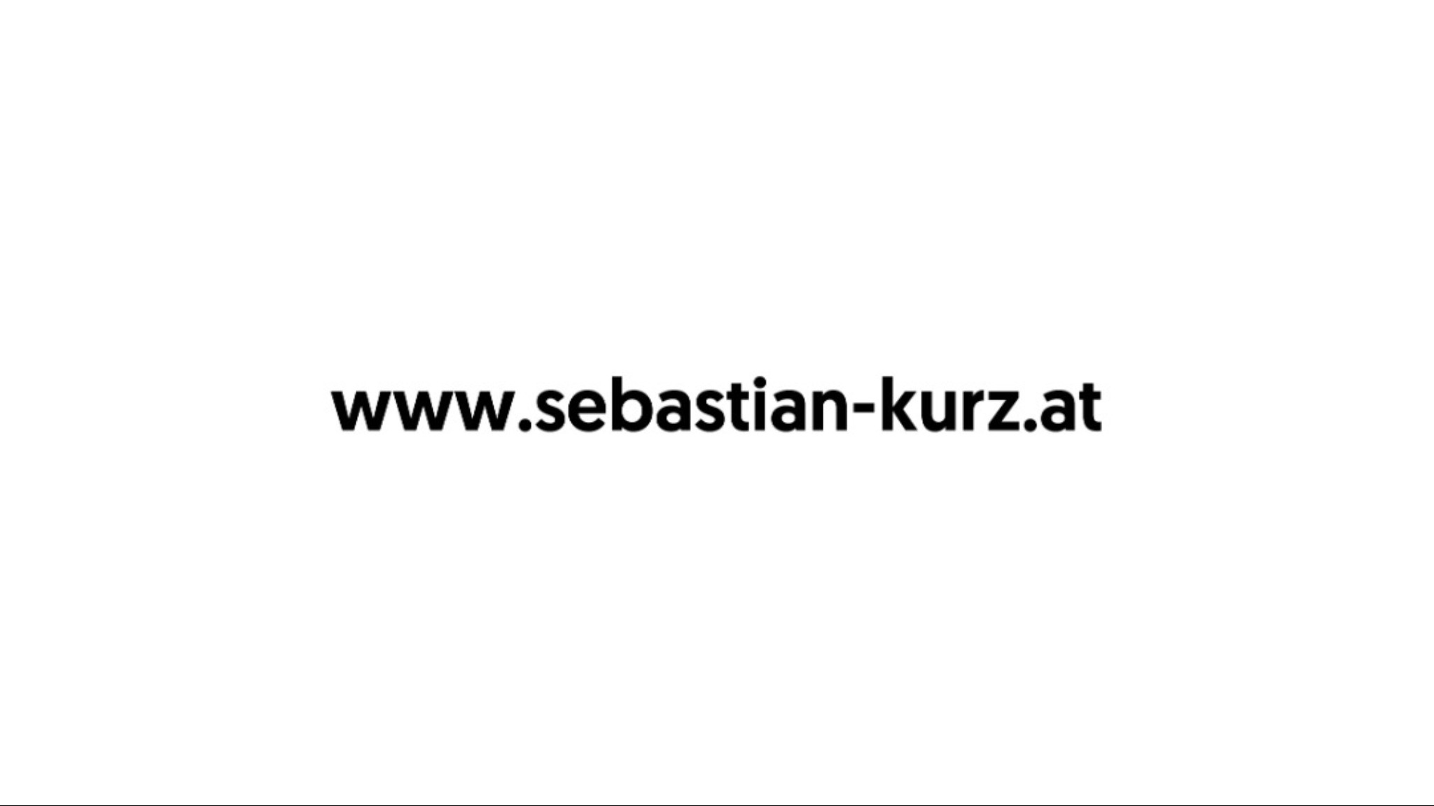 Sebastian Kurz YouTube banner