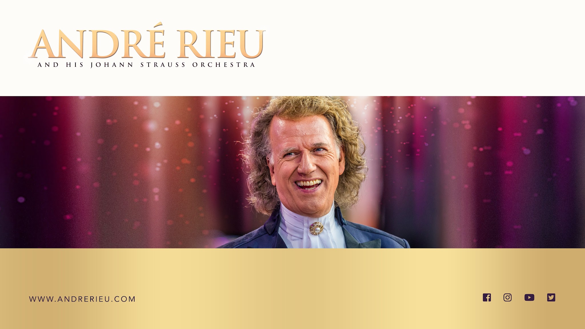 André Rieu YouTube banner