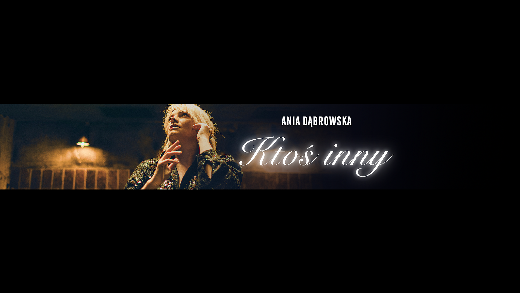 Ania Dąbrowska YouTube banner
