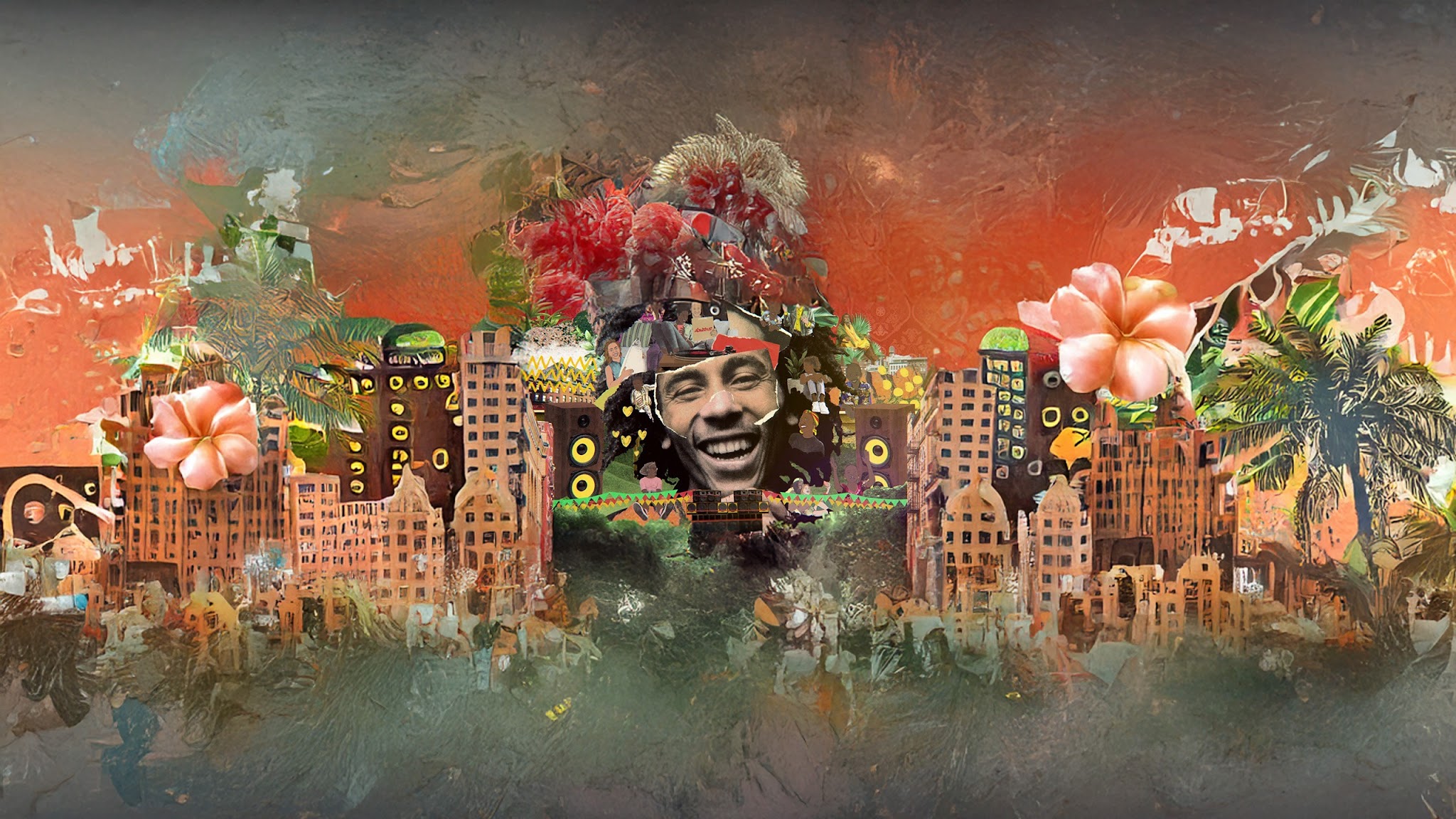 Bob Marley YouTube banner
