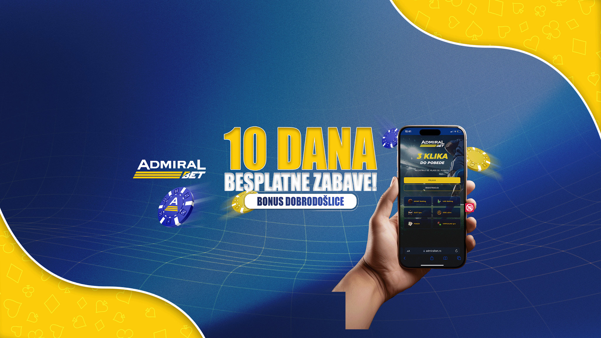 AdmiralBet YouTube banner