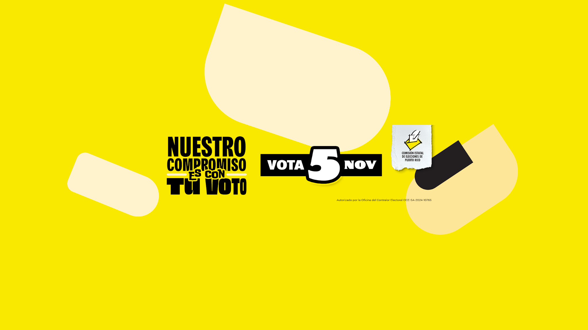Comisión Estatal de Elecciones YouTube banner
