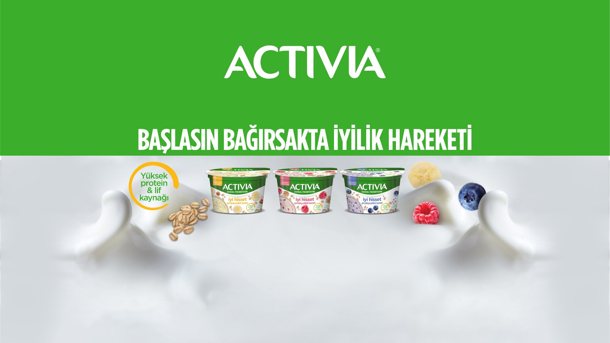 Activia Türkiye YouTube banner