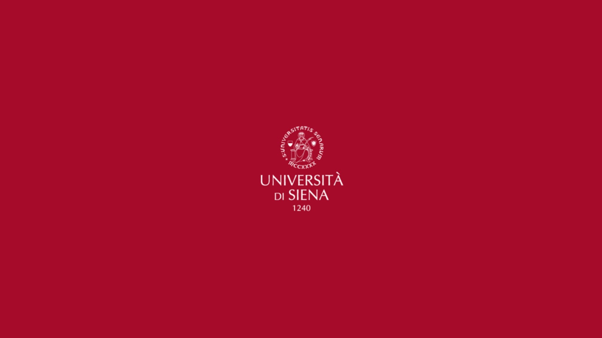 Università di Siena YouTube banner