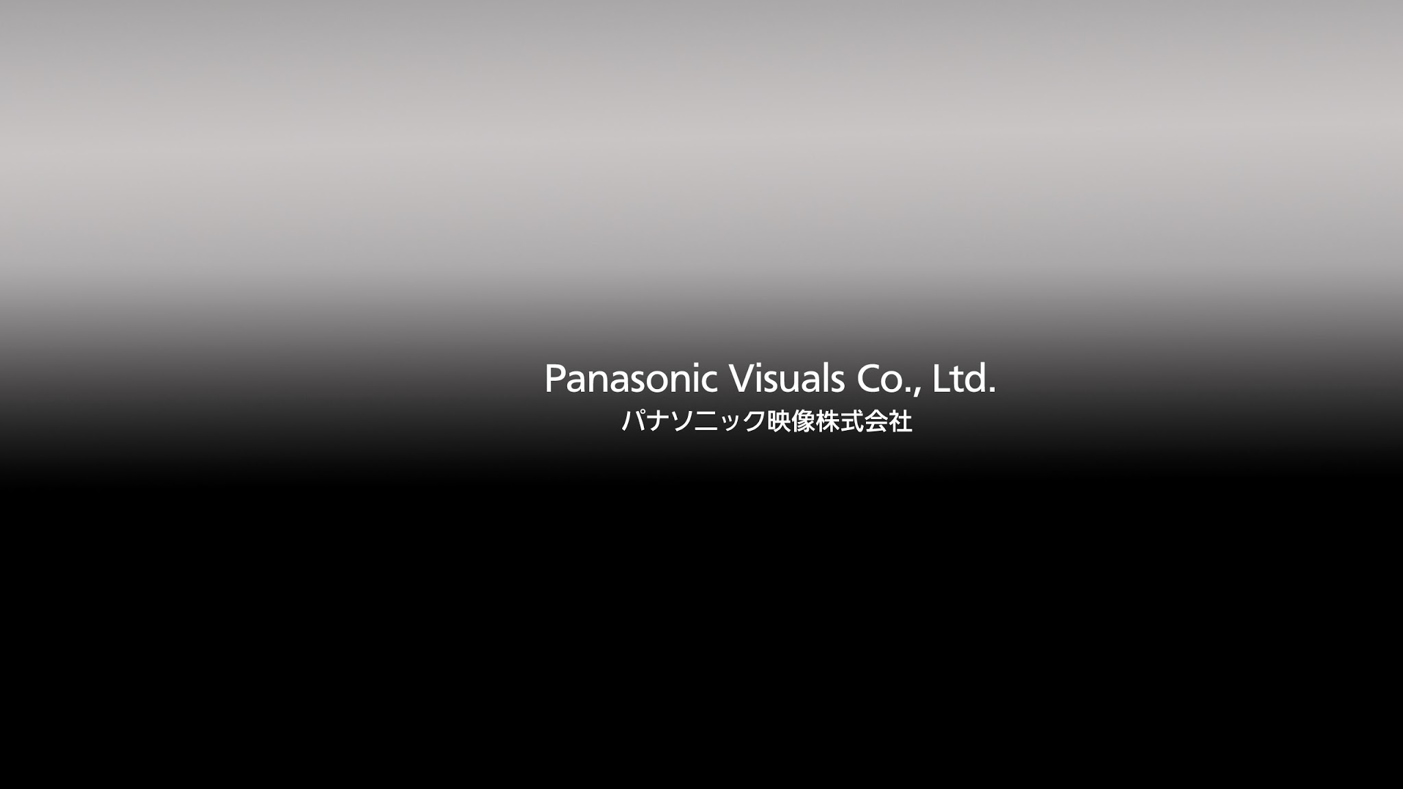 Panasonic Visuals Co., Ltd. YouTube banner