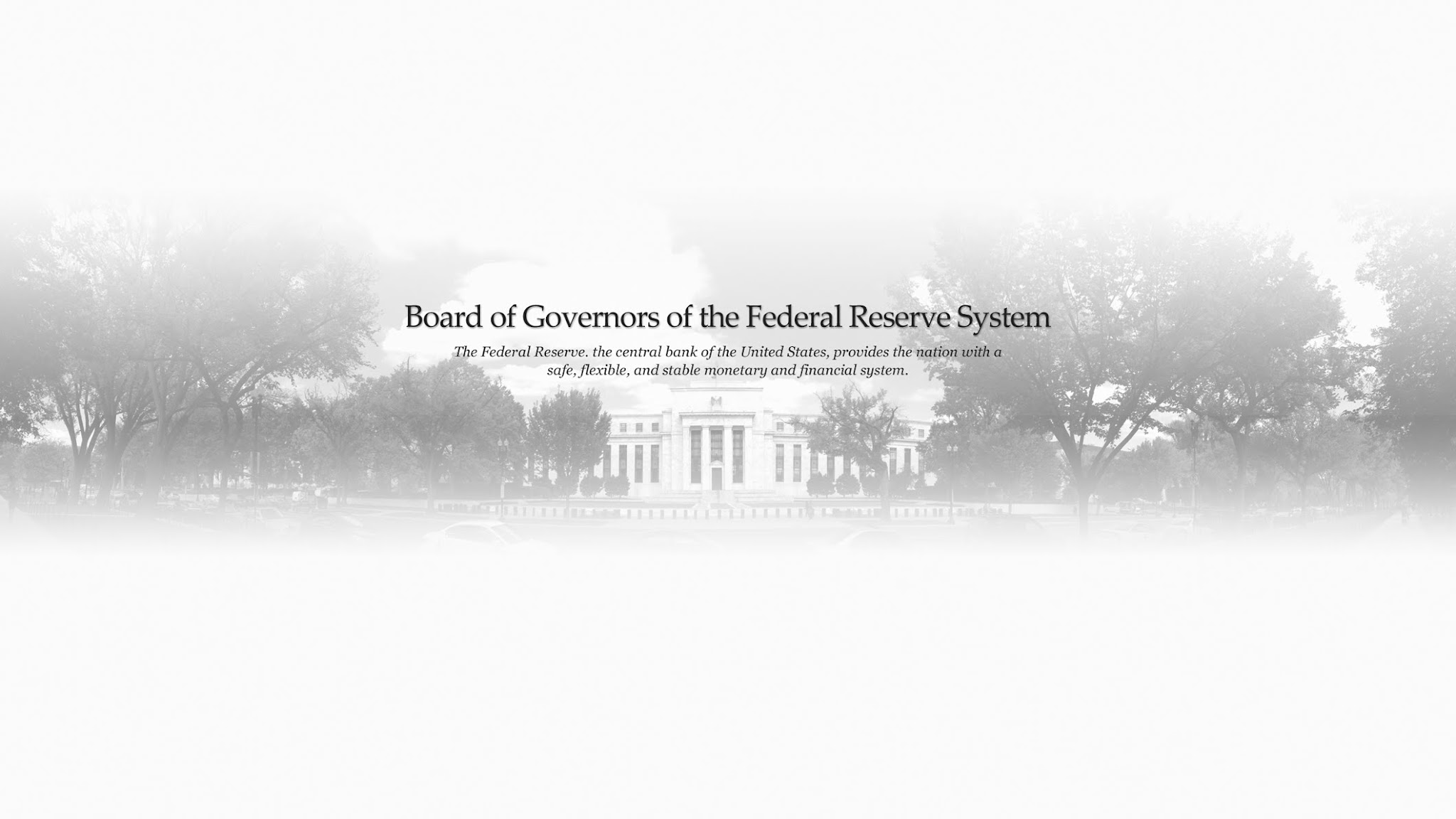 Federal Reserve YouTube banner