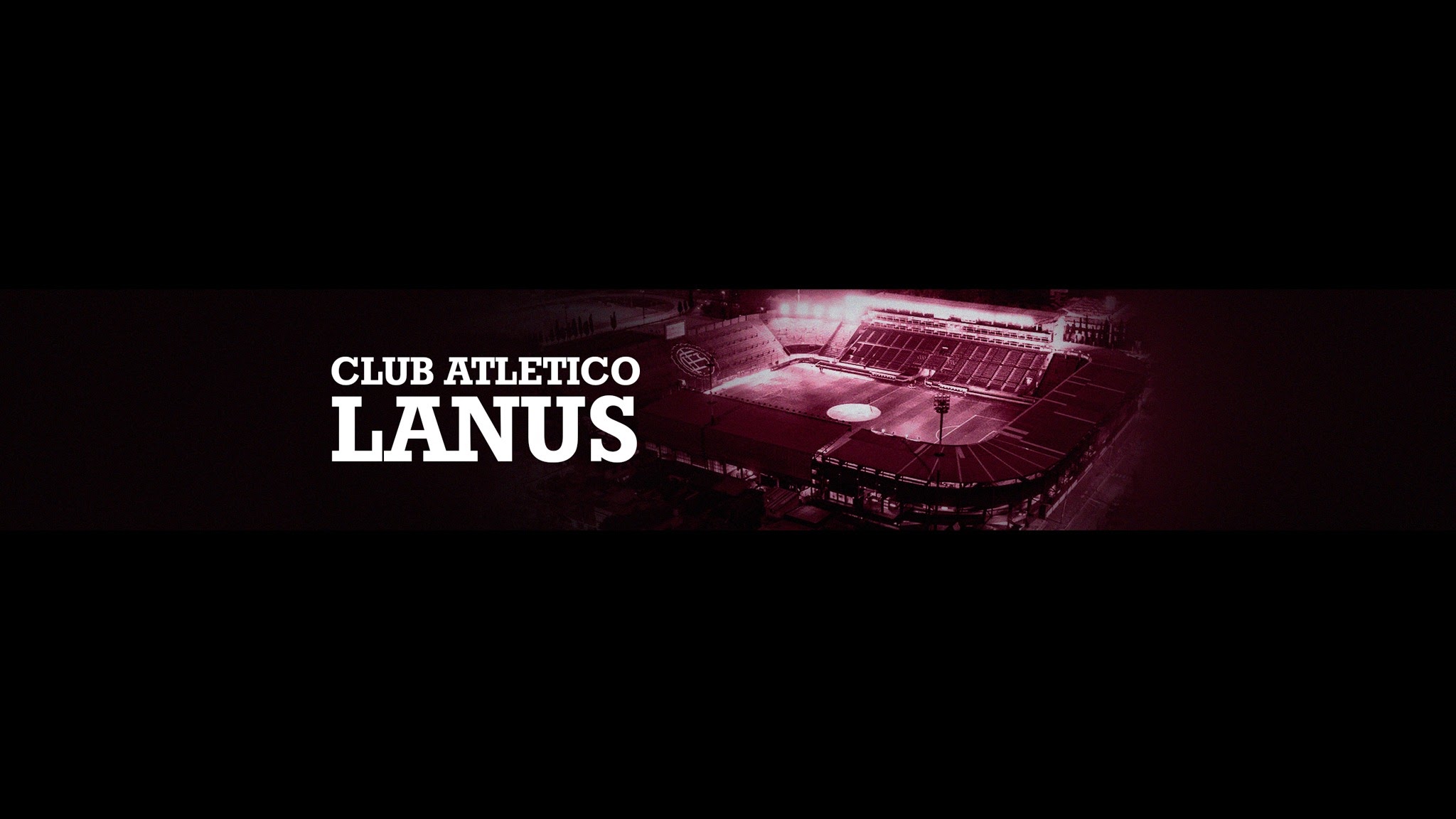 Club Atlético Lanús YouTube banner