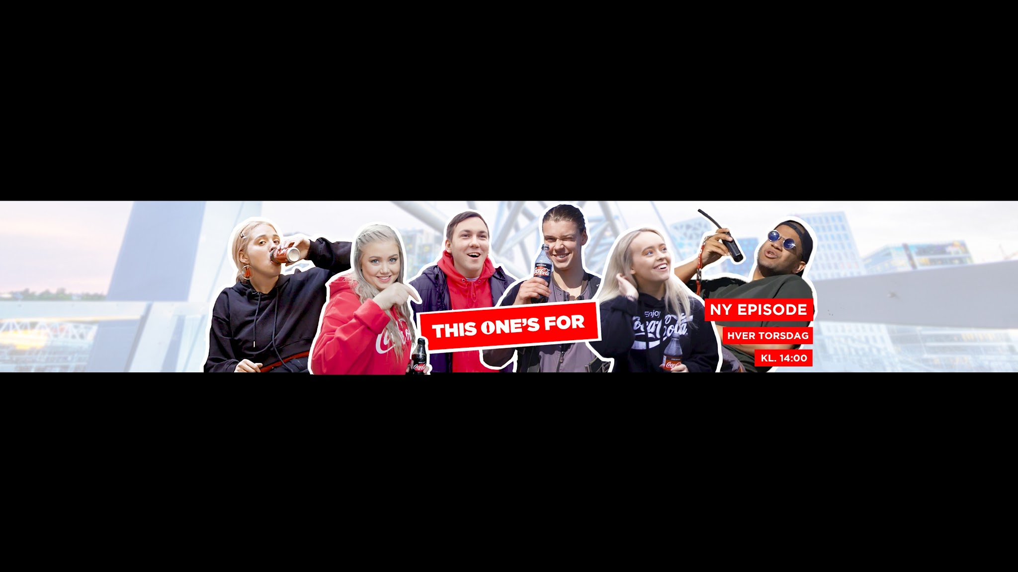CokeTV Norge YouTube banner