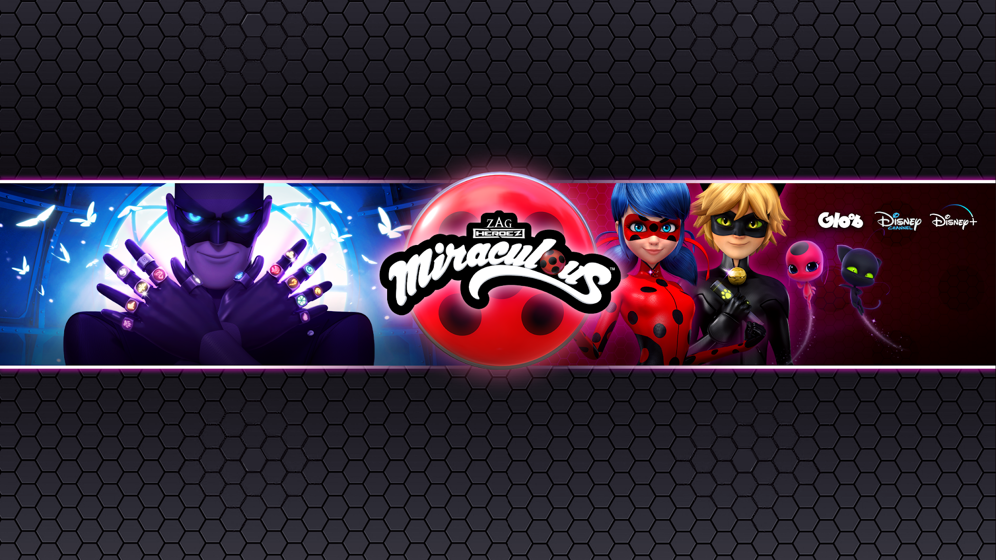 MIRACULOUS - As Aventuras de Ladybug YouTube banner