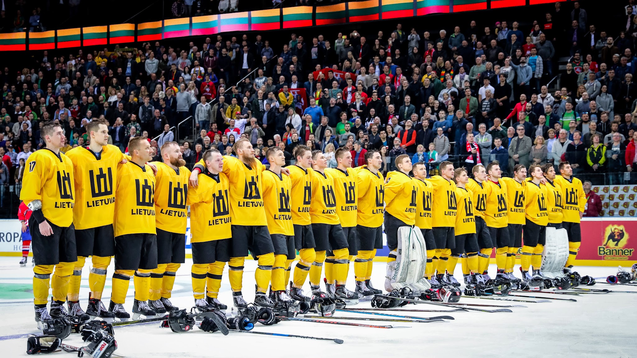 Hockey Lietuva YouTube banner