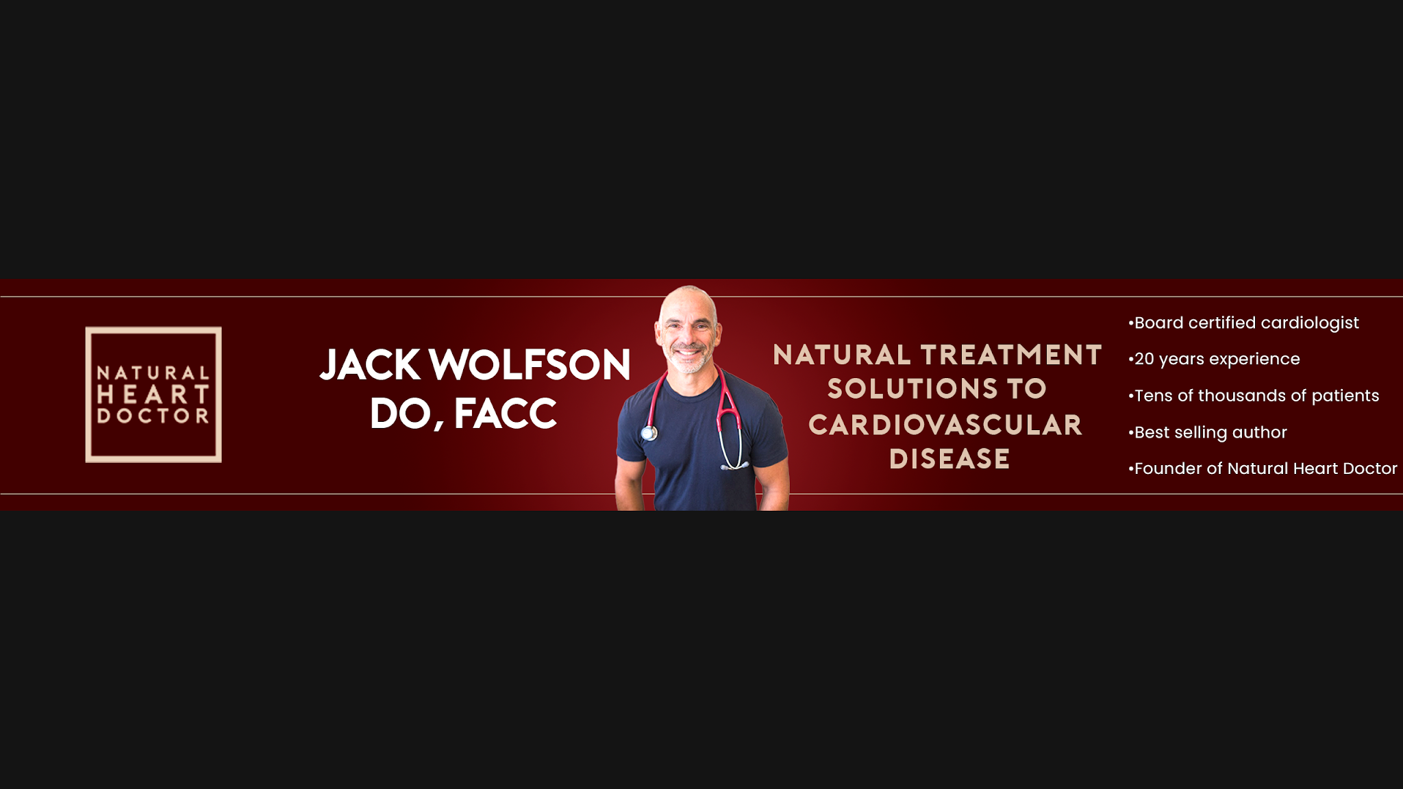 Natural Heart Doctor YouTube banner