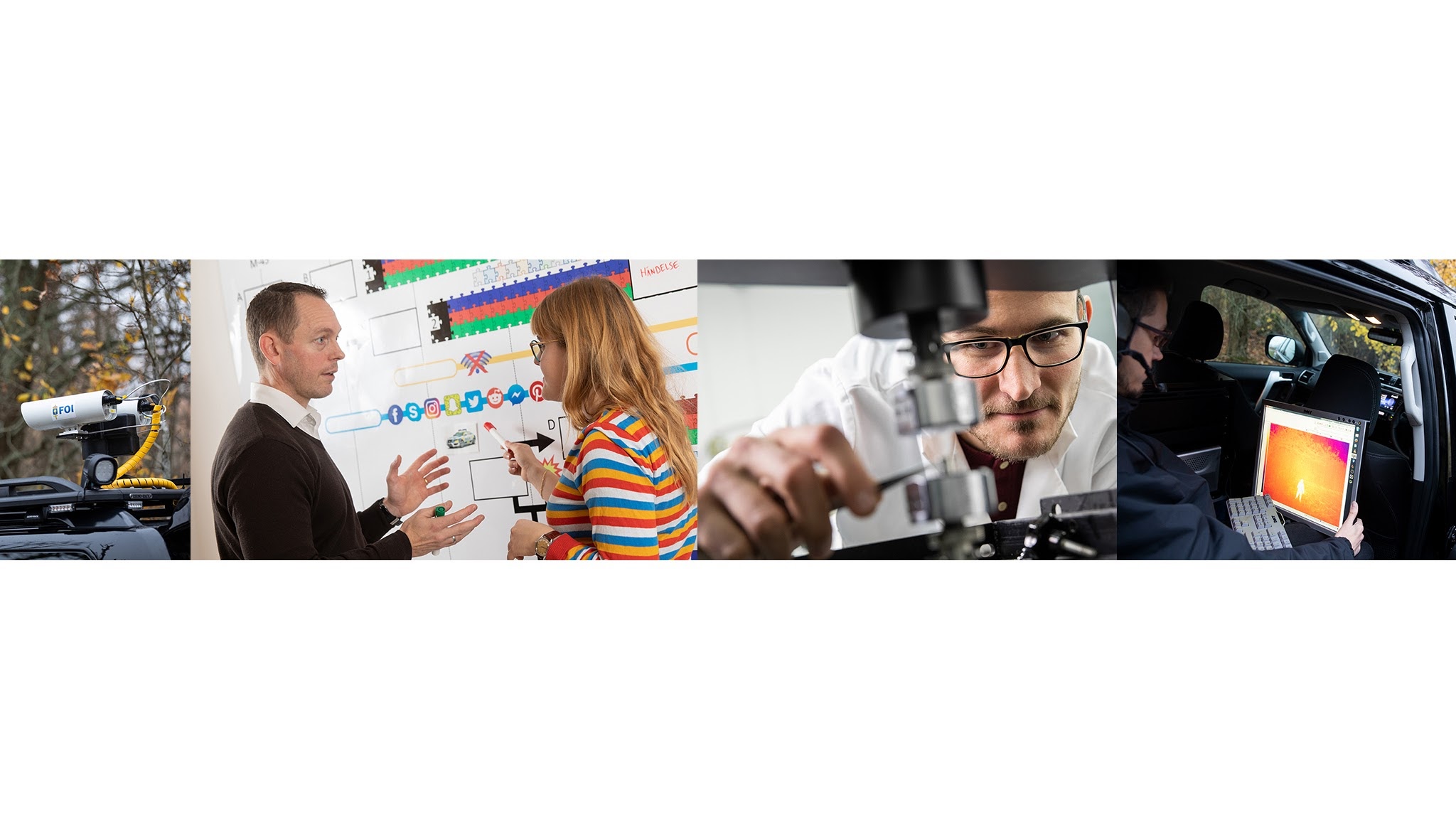 FOI Totalförsvarets forskningsinstitut YouTube banner