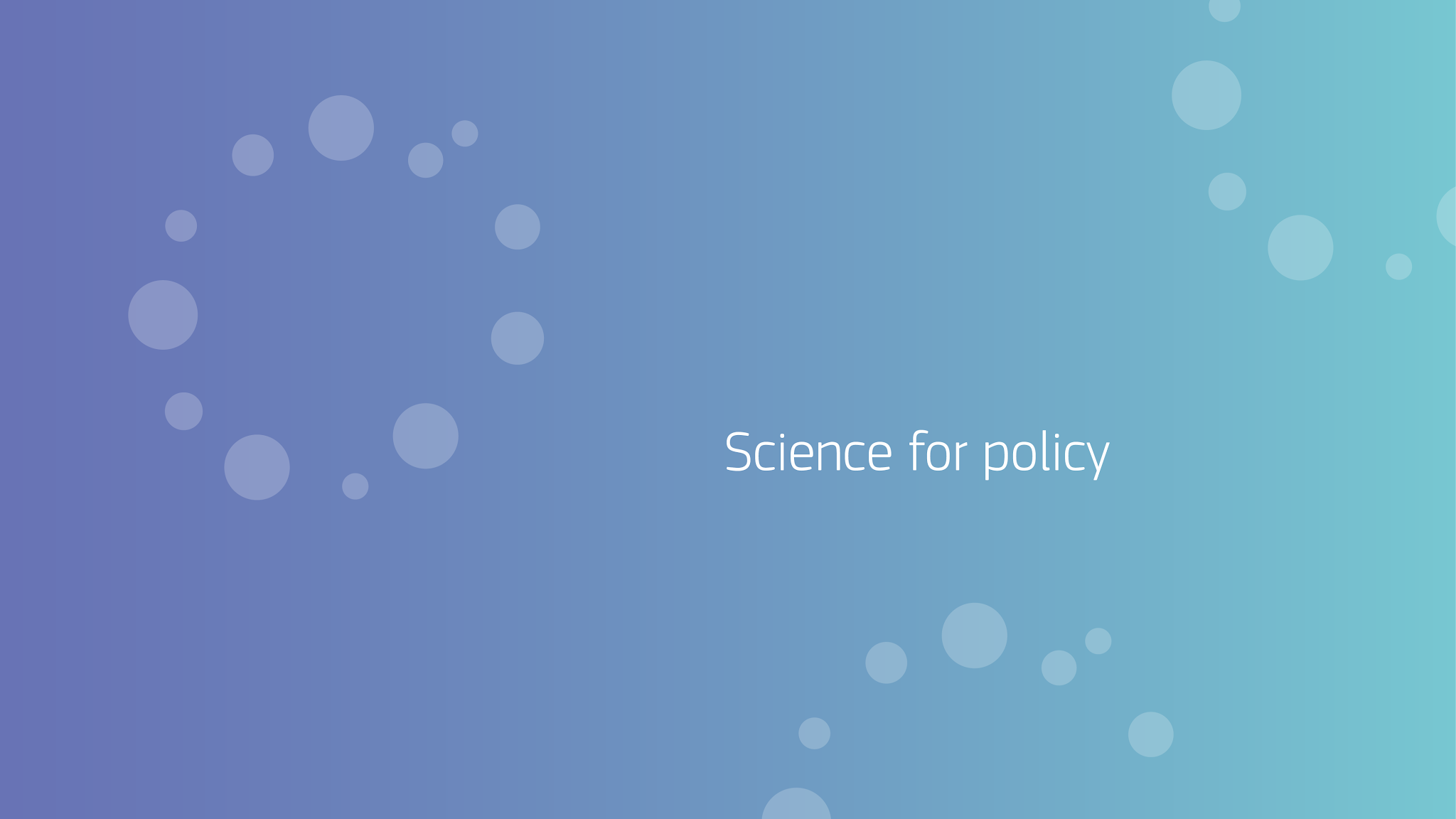 Joint Research Centre (JRC) - EU Science Hub YouTube banner