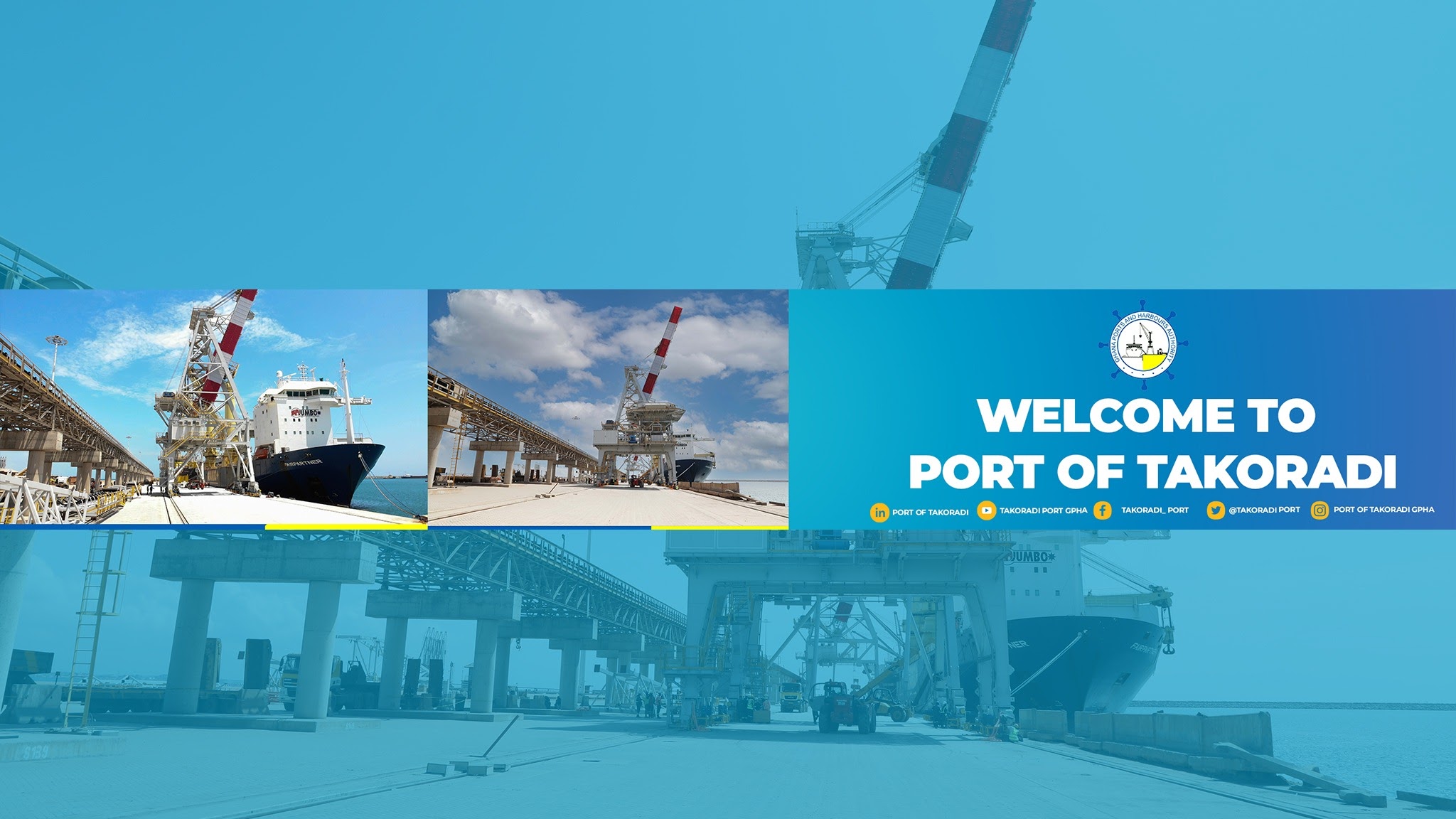 PORT OF TAKORADI YouTube banner