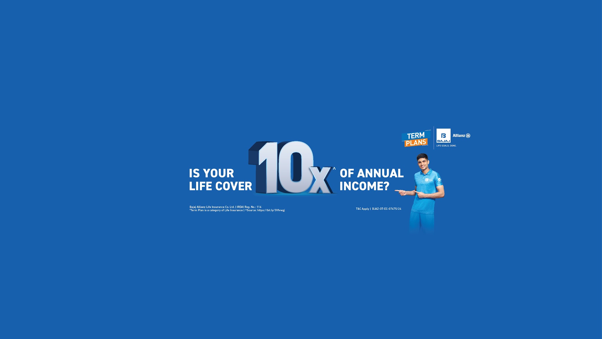 Bajaj Allianz Life Insurance YouTube banner