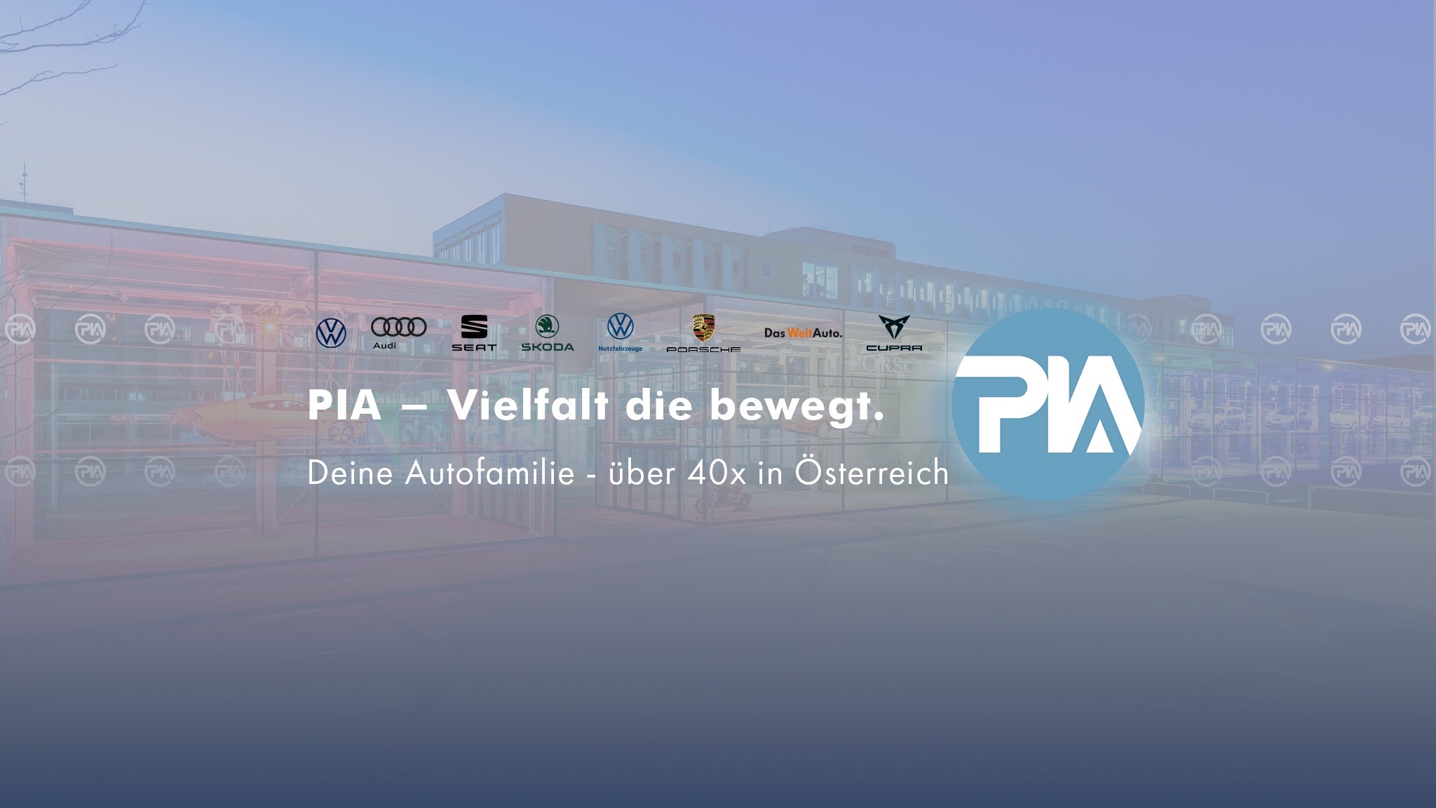 PIA Porsche Inter Auto YouTube banner