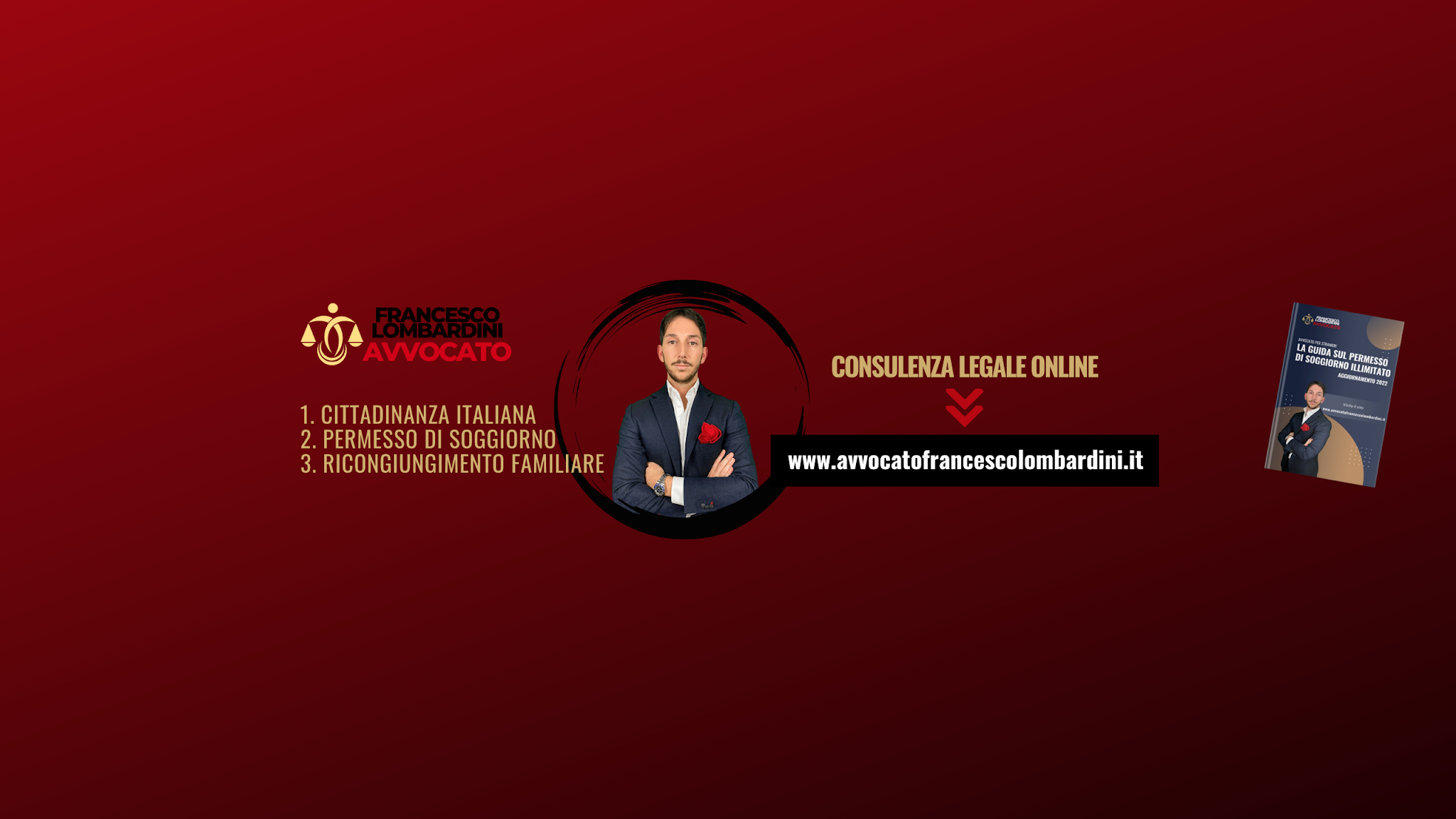 Avvocato per stranieri | Avv. Francesco Lombardini YouTube banner