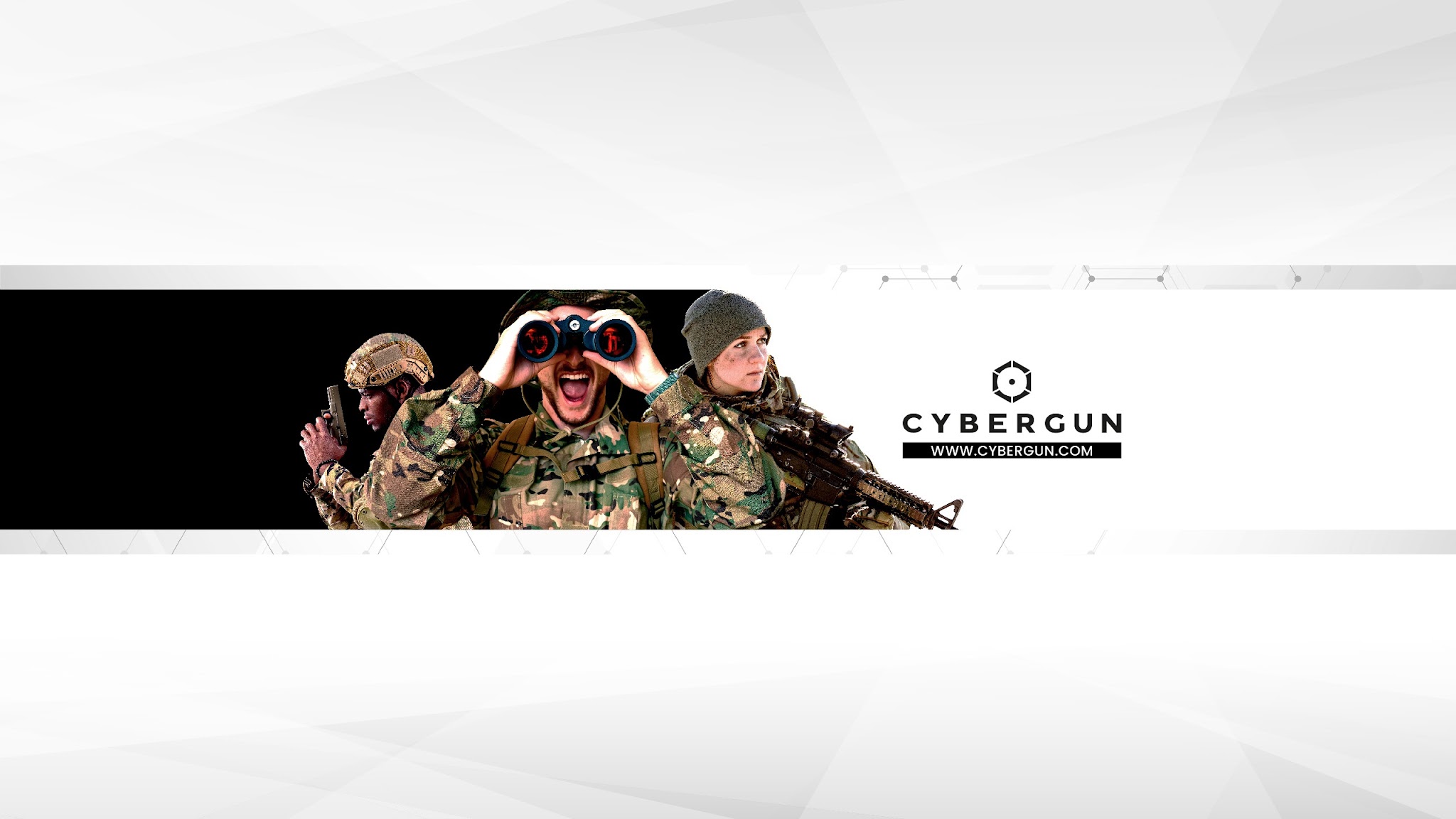 Cybergun YouTube banner