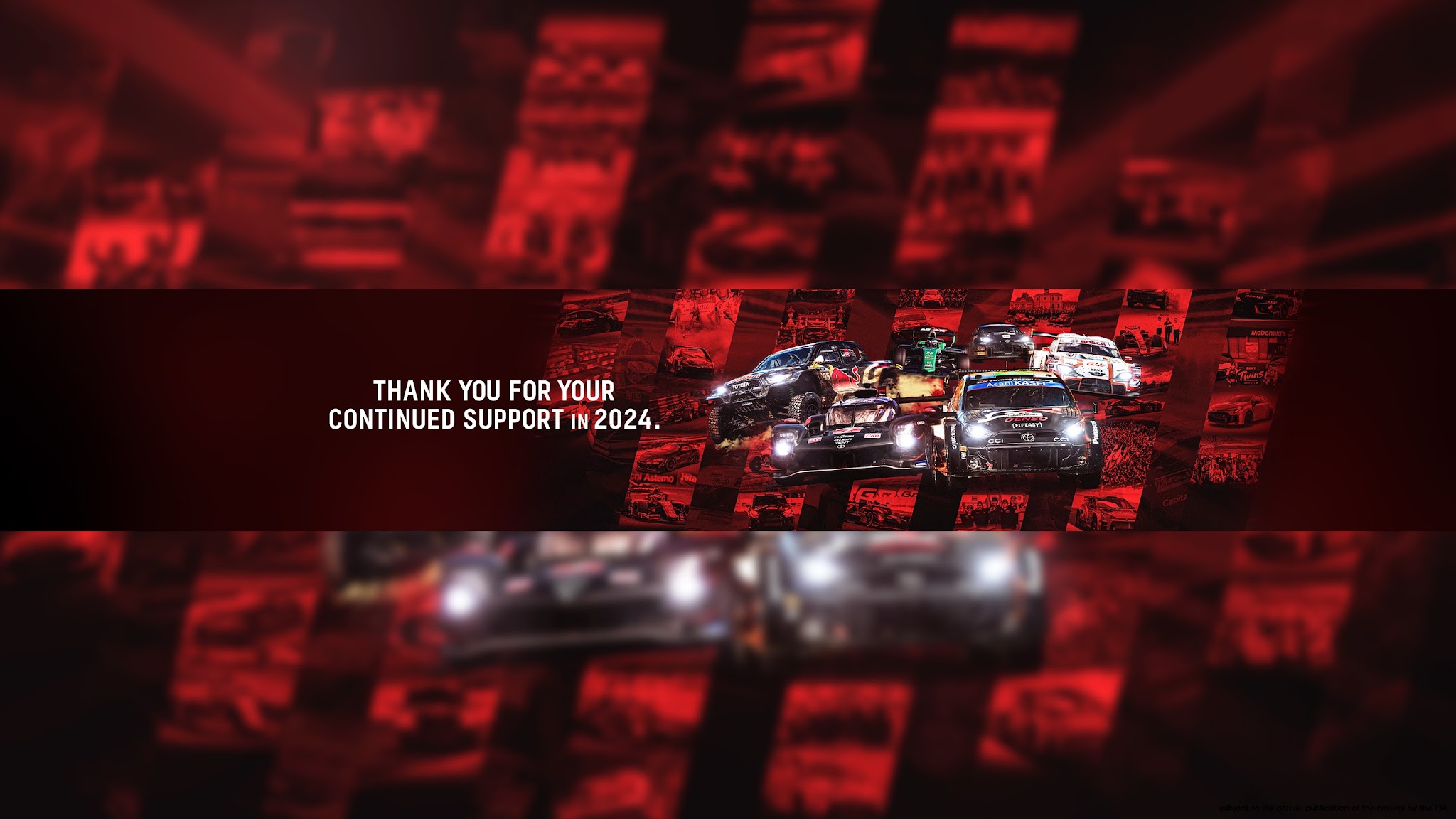 TOYOTA GAZOO Racing YouTube banner