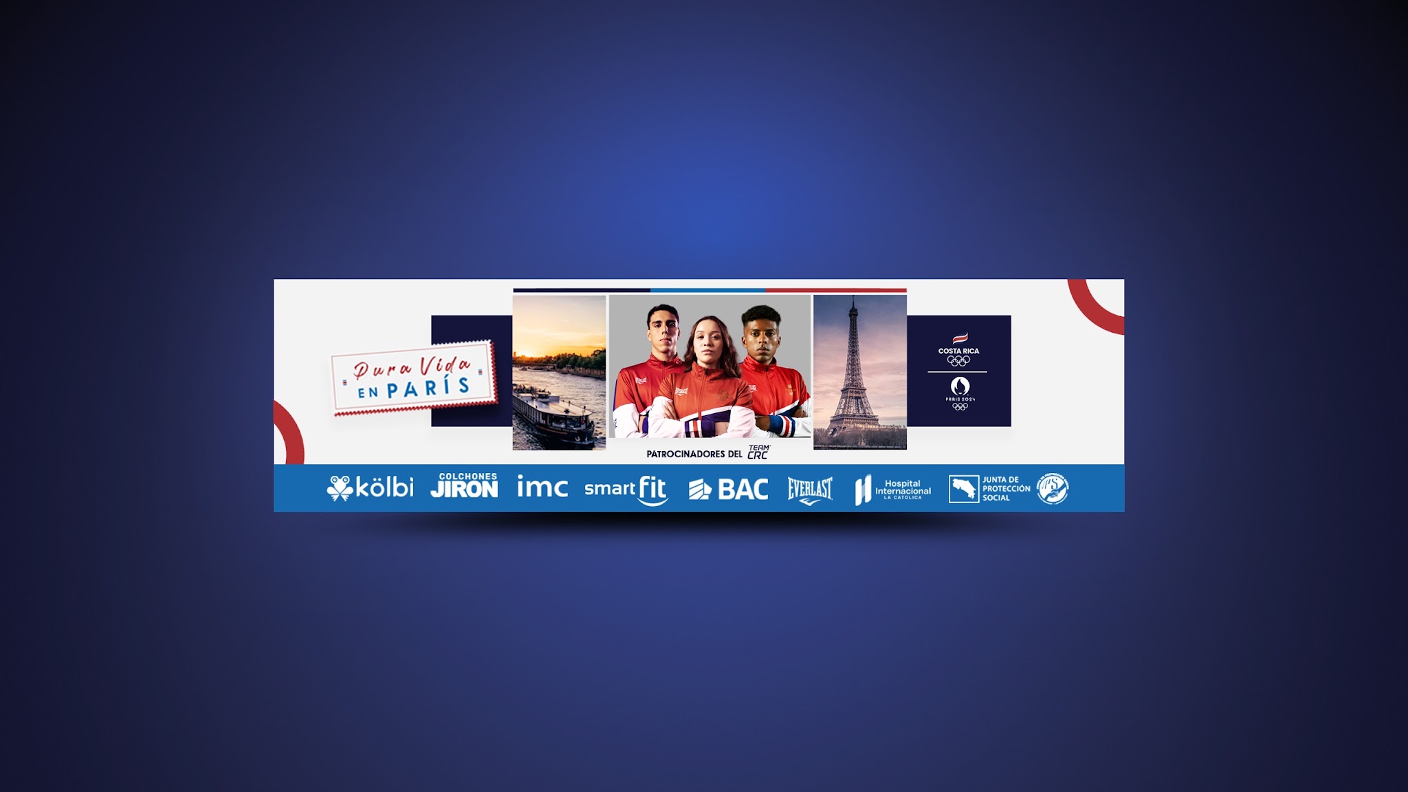 Comité Olímpico de Costa Rica YouTube banner