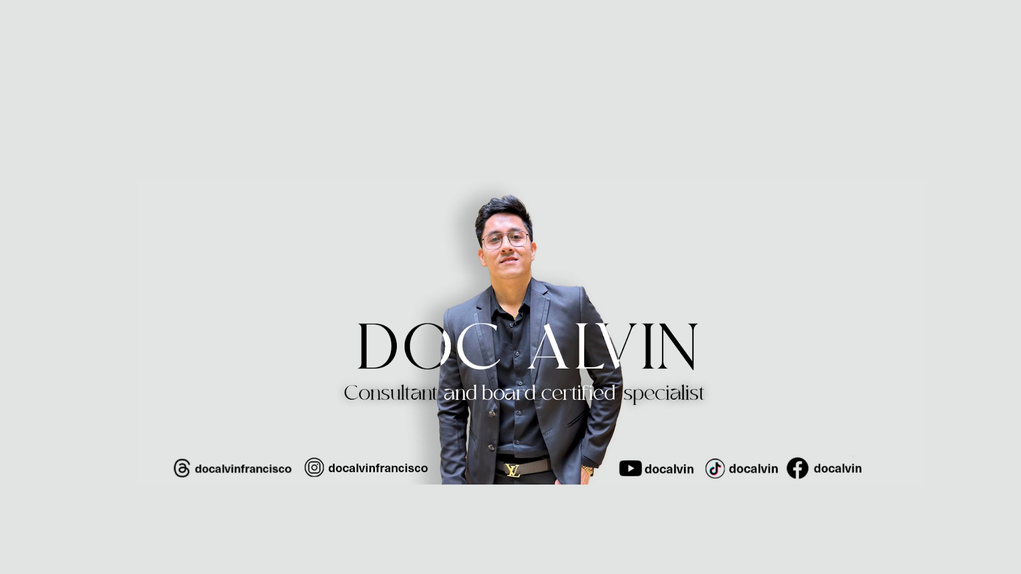 Doc Alvin YouTube banner