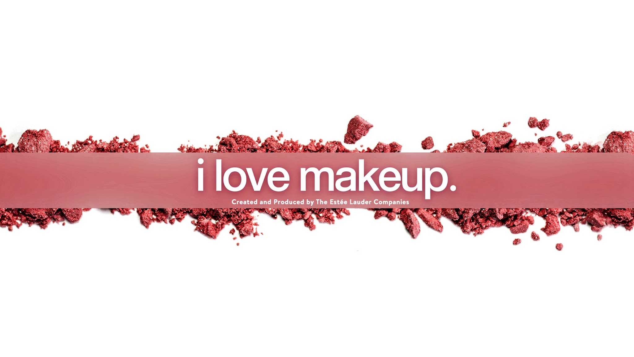 I love makeup YouTube banner