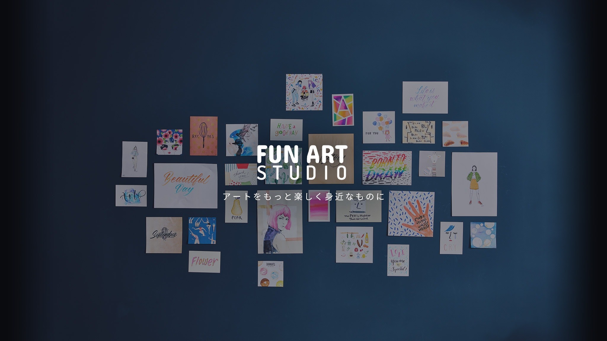 FUN ART STUDIO by Tombow YouTube banner