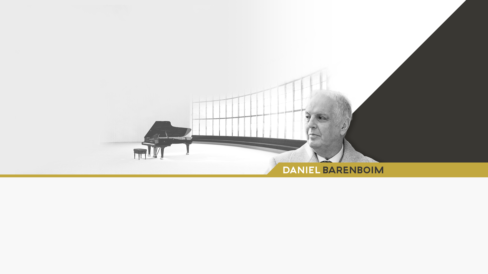 Daniel Barenboim YouTube banner