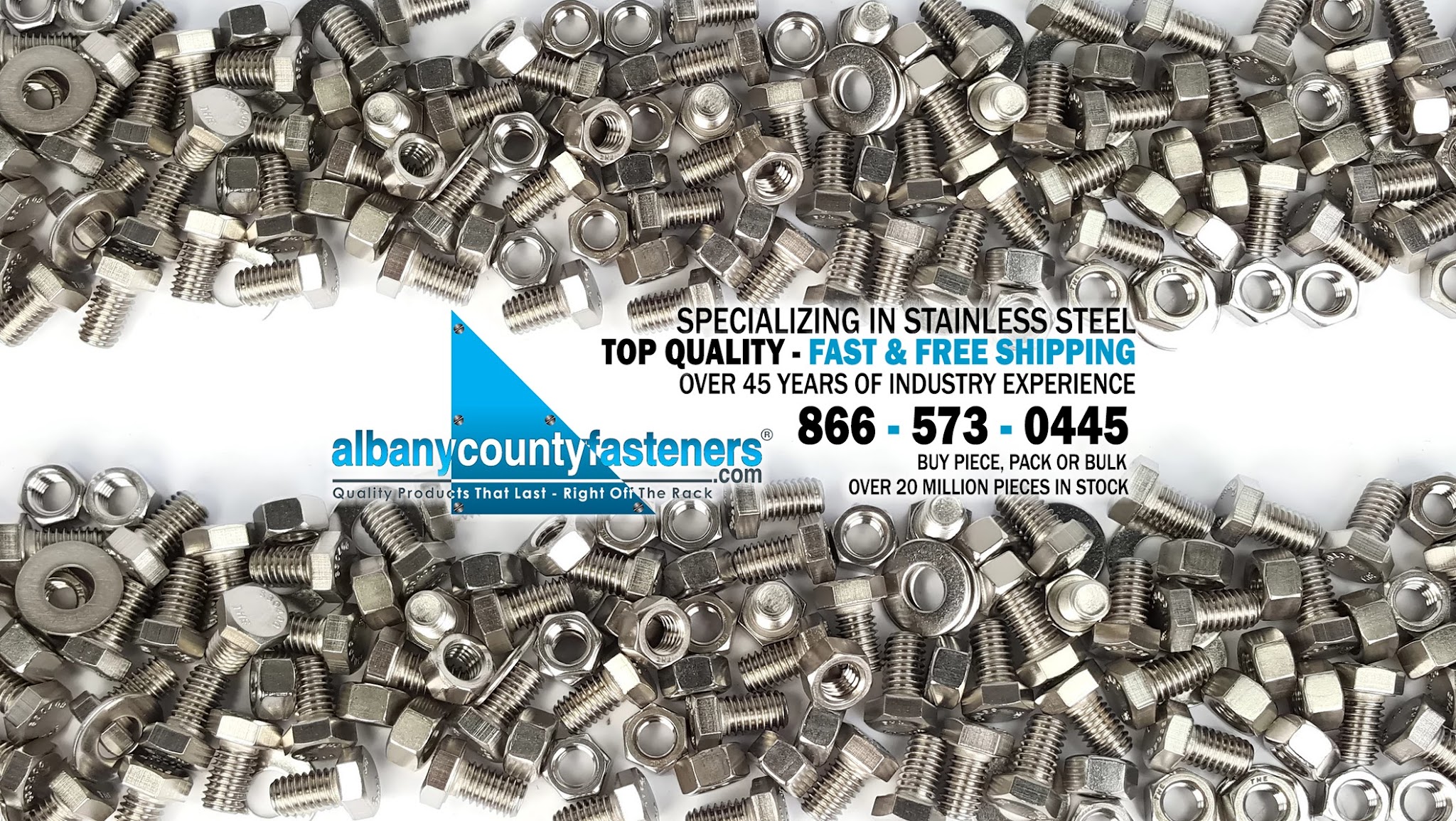 Albany County Fasteners YouTube banner