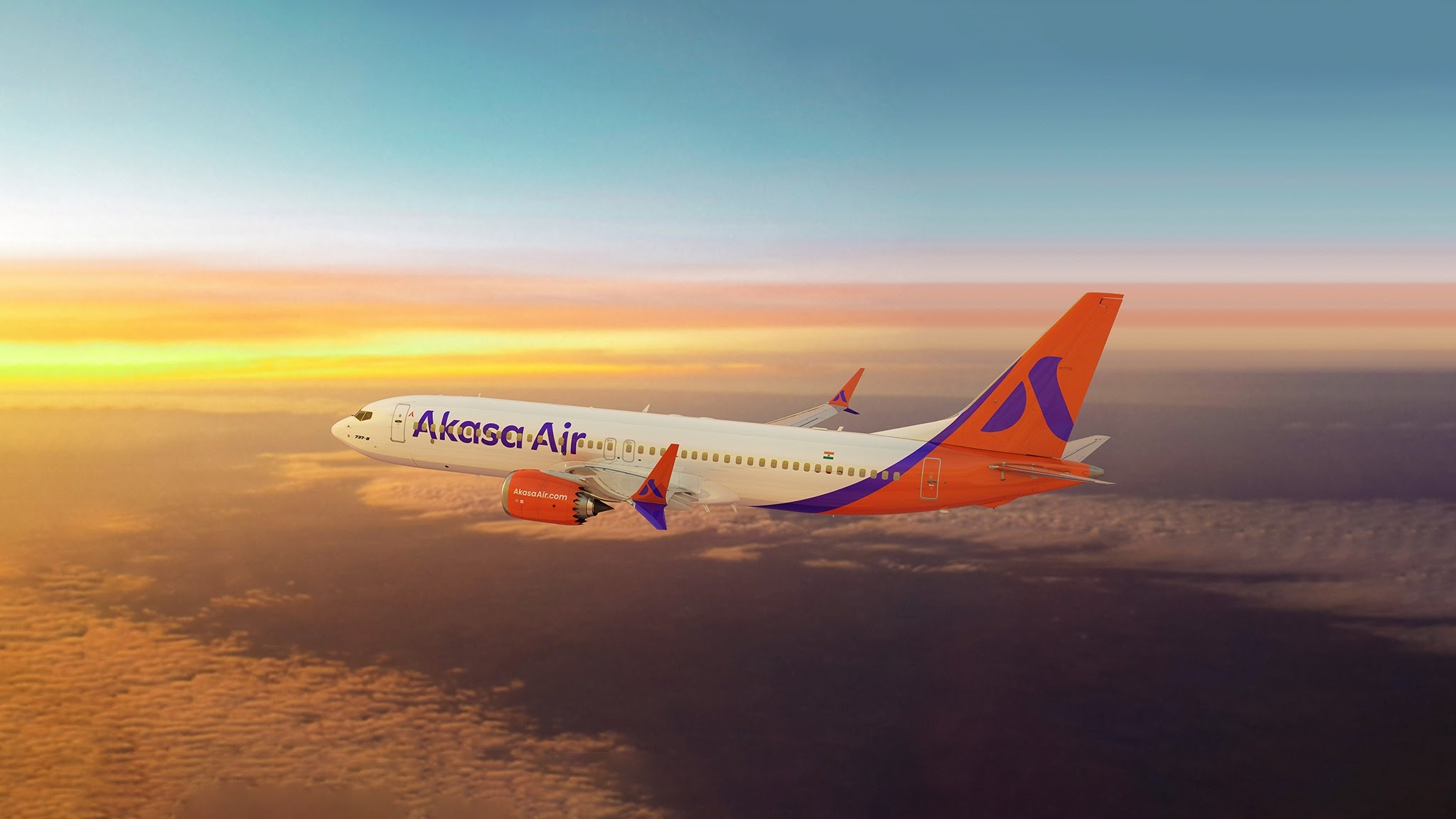 Akasa Air YouTube banner