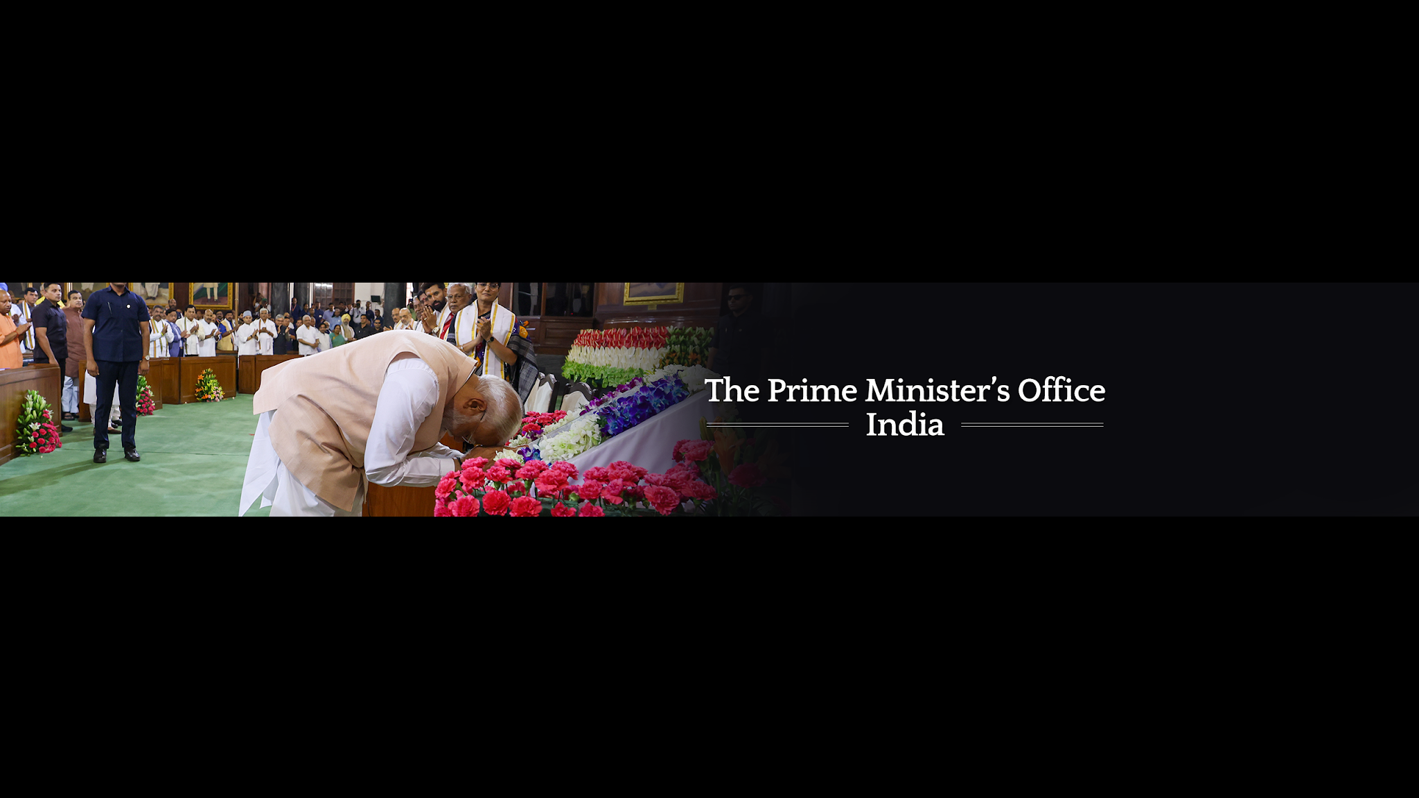 PMO India YouTube banner