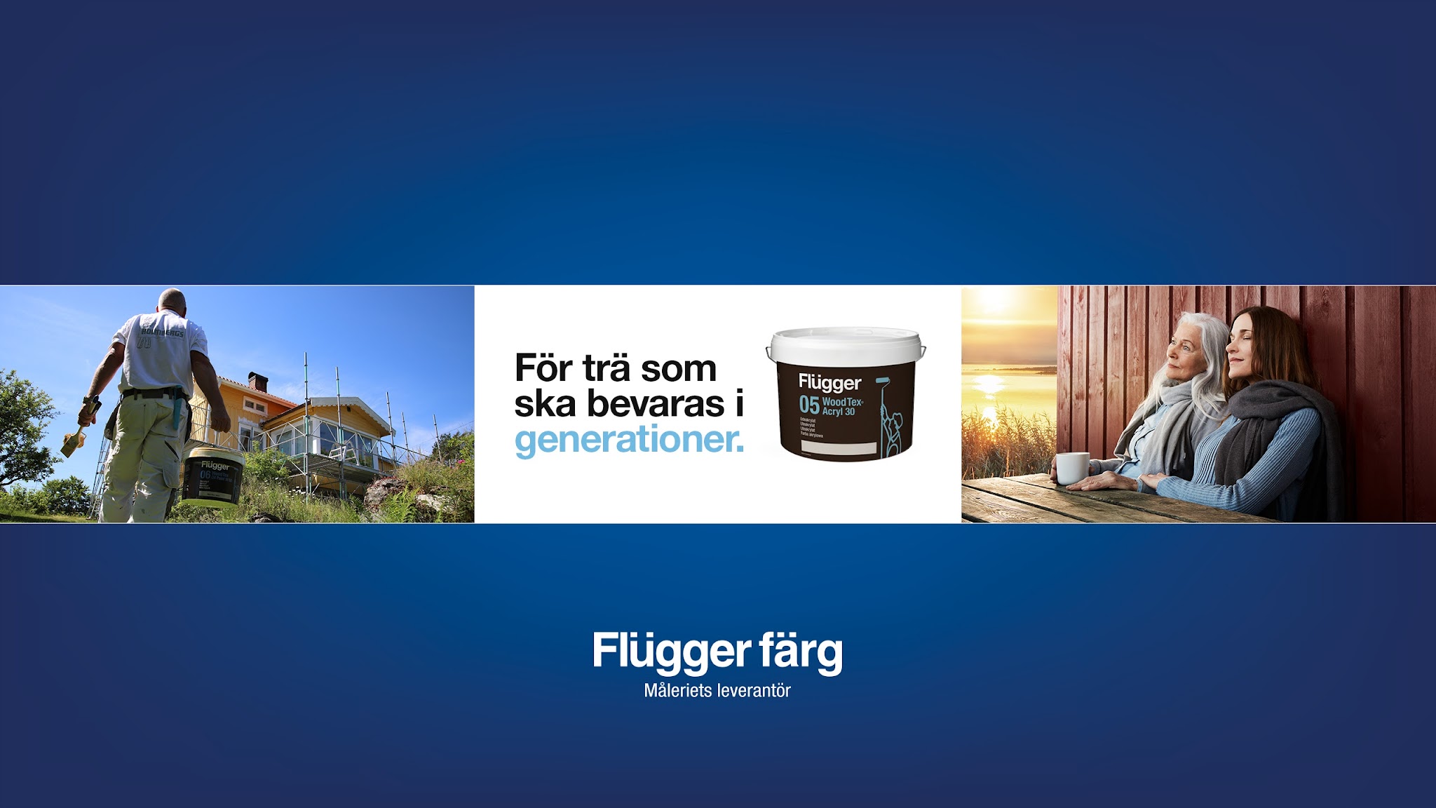 Flügger Sverige YouTube banner