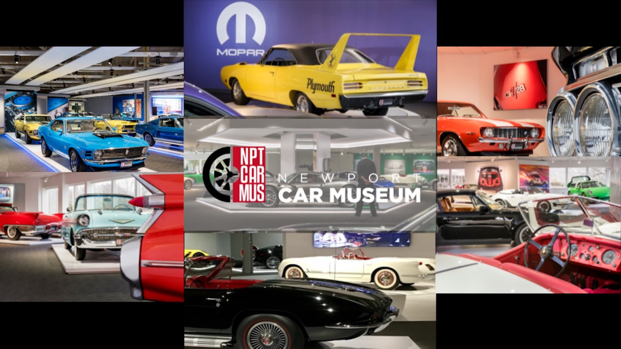 Newport Car Museum YouTube banner