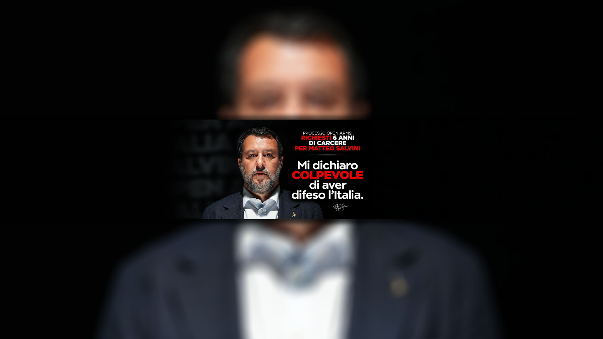 Matteo Salvini YouTube banner