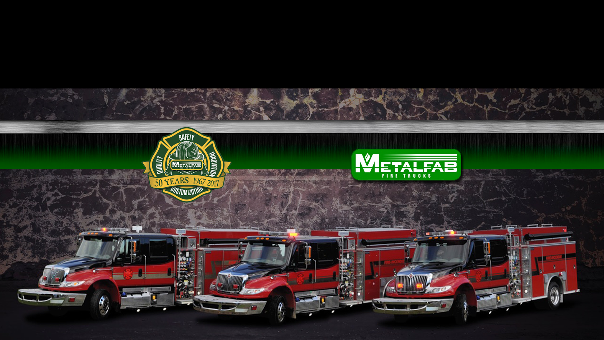 MetalfabFireTrucks YouTube banner