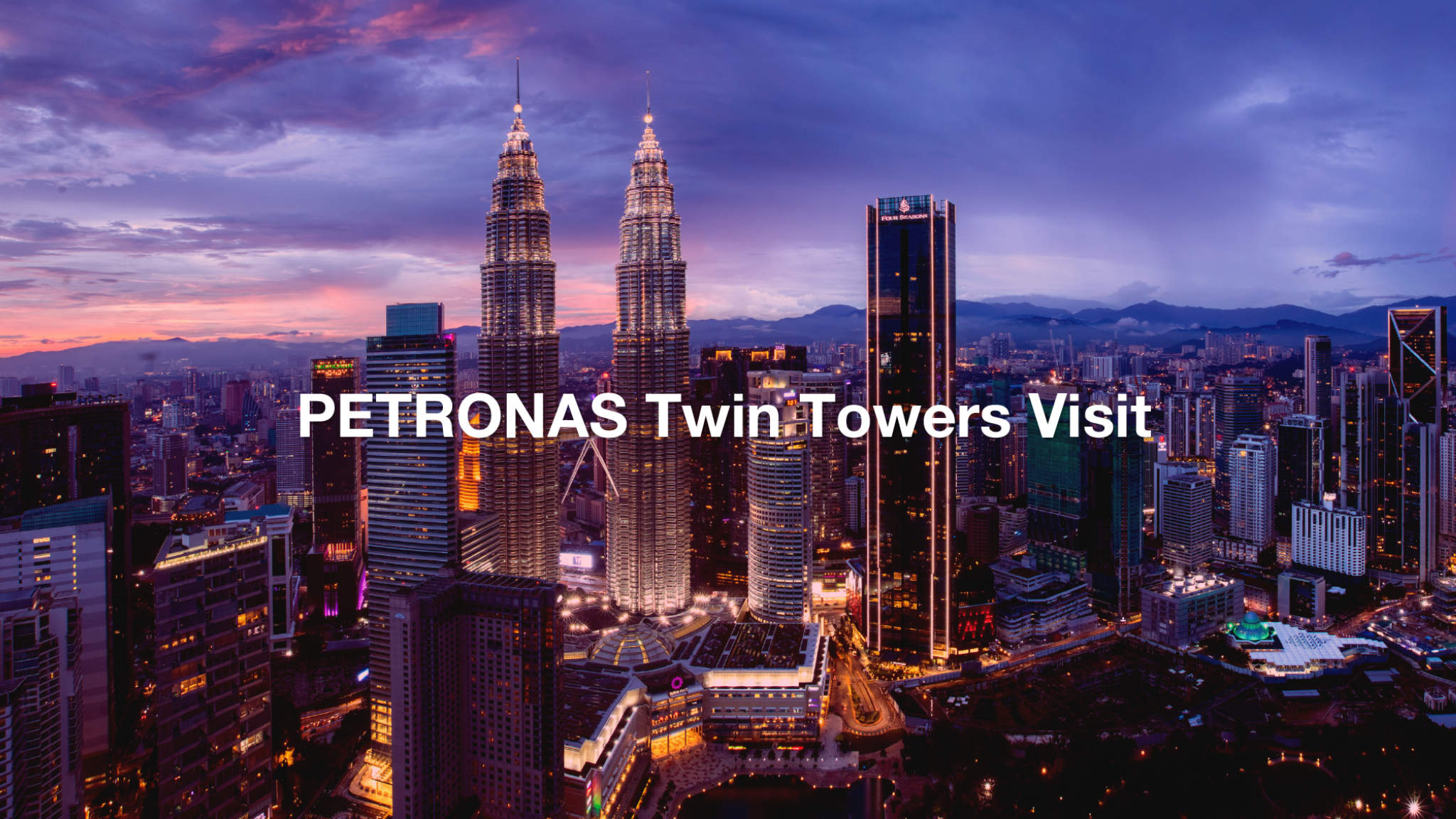 PETRONAS Twin Towers YouTube banner