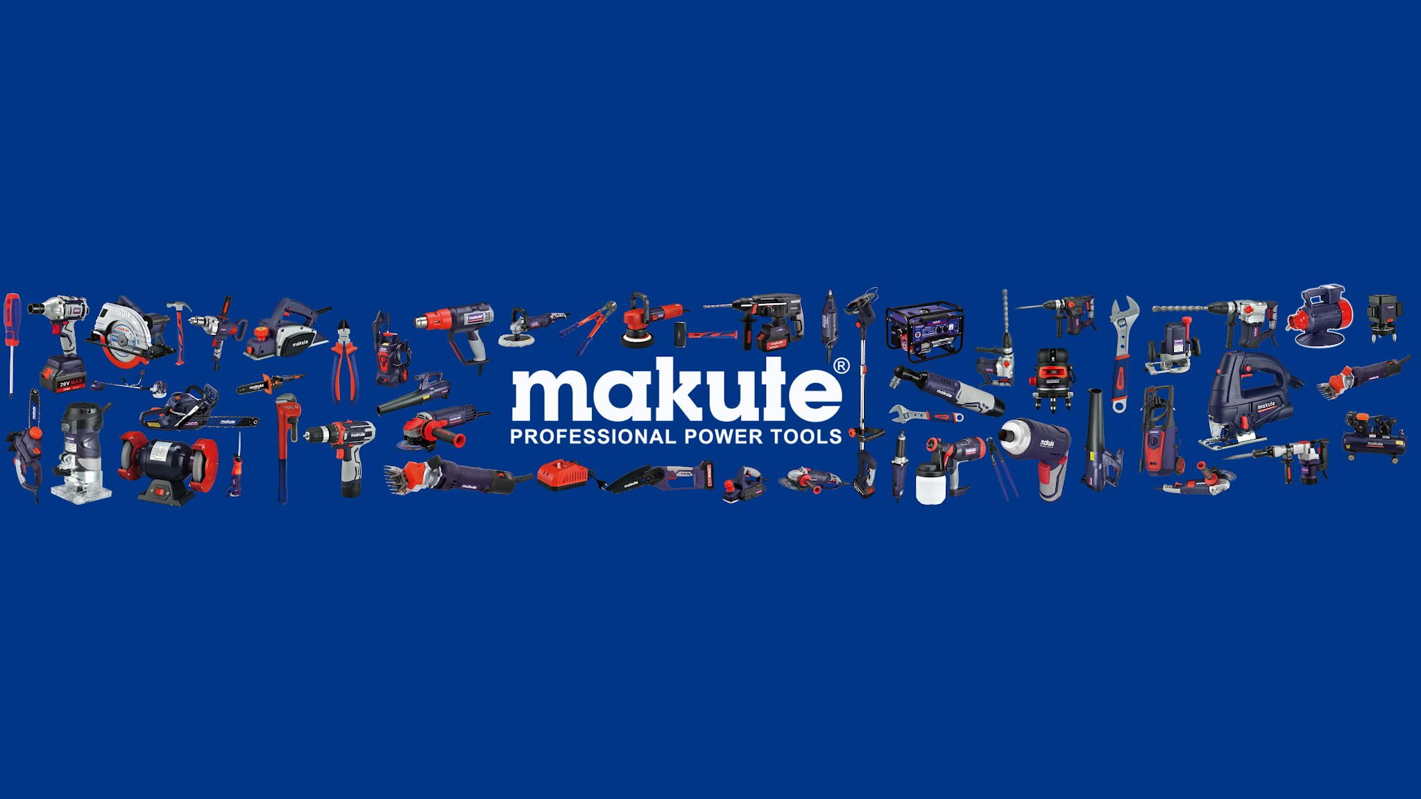 MAKUTE POWER TOOLS YouTube banner