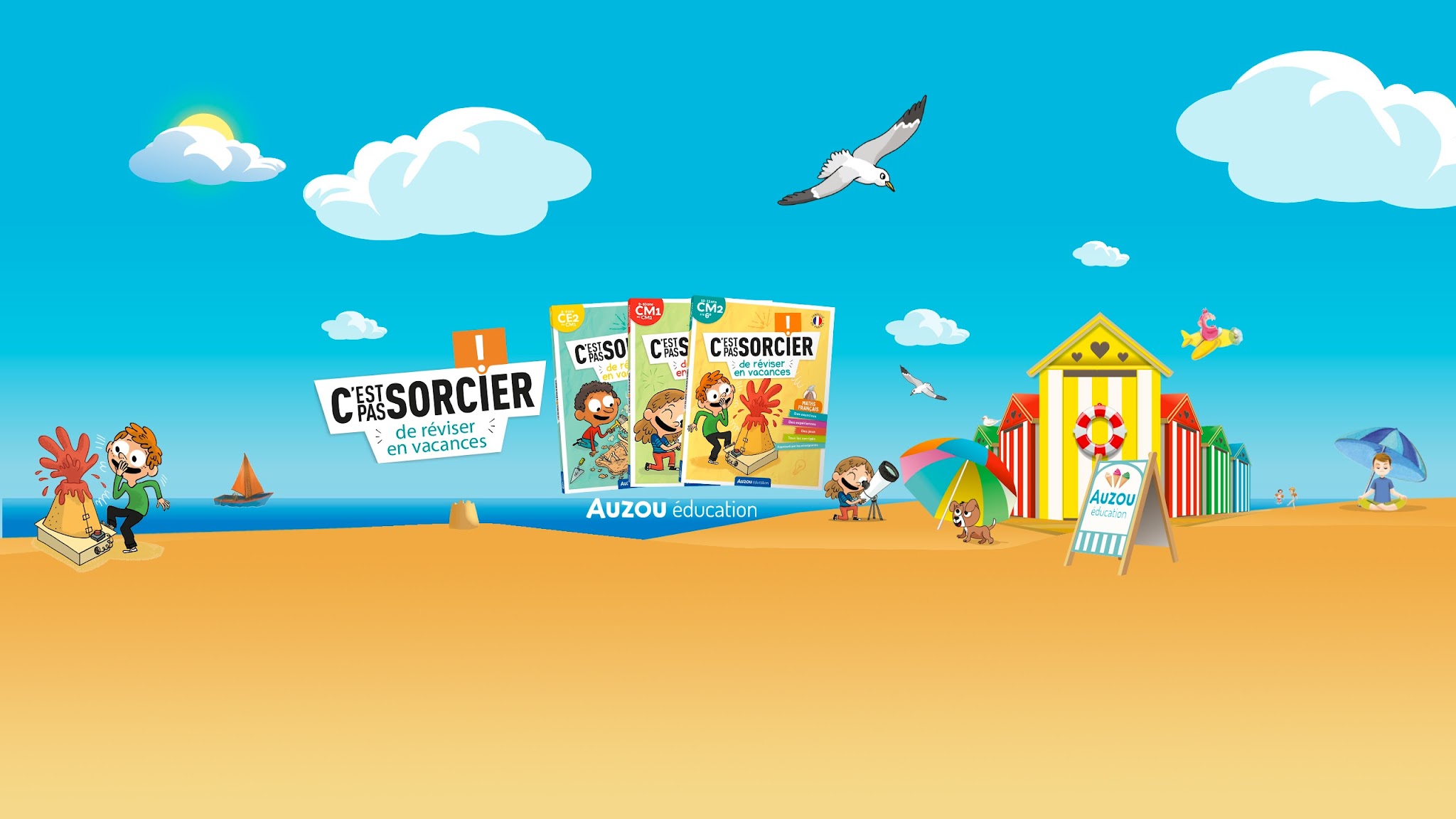 C'est pas sorcier YouTube banner