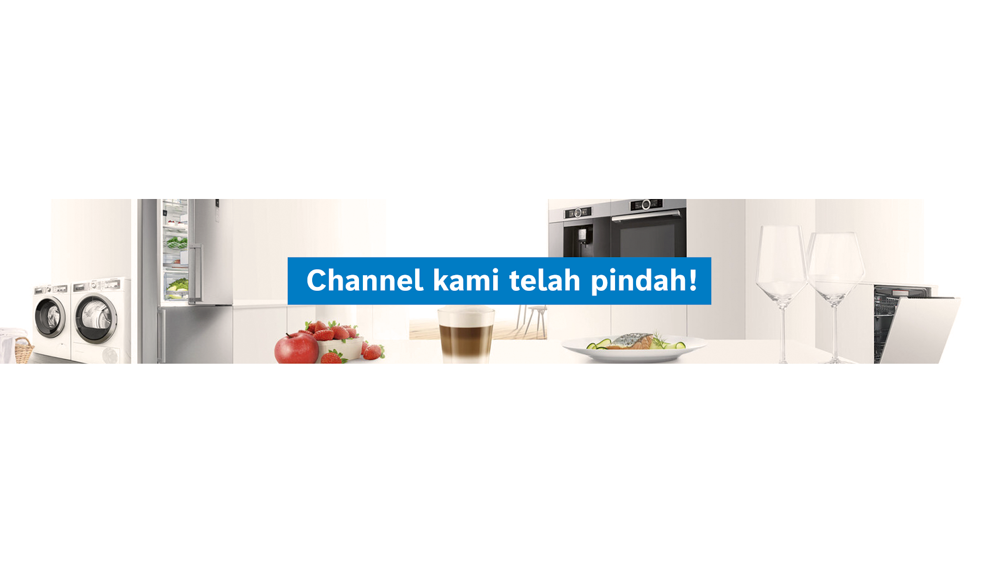 Bosch Home Appliances Indonesia telah pindah YouTube banner