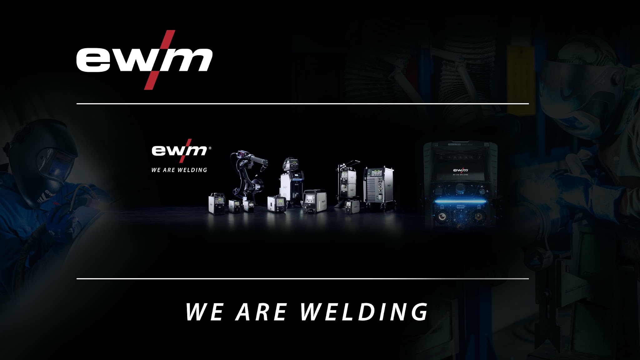 EWM - Schweißgeräte, -technik und Schweißbrenner YouTube banner