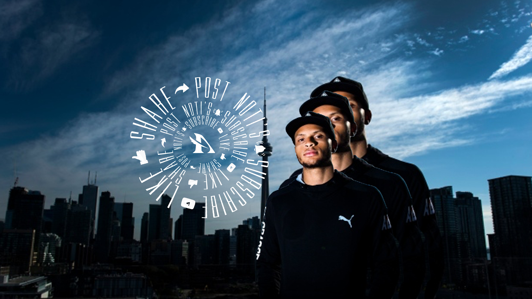 Andre De Grasse YouTube banner