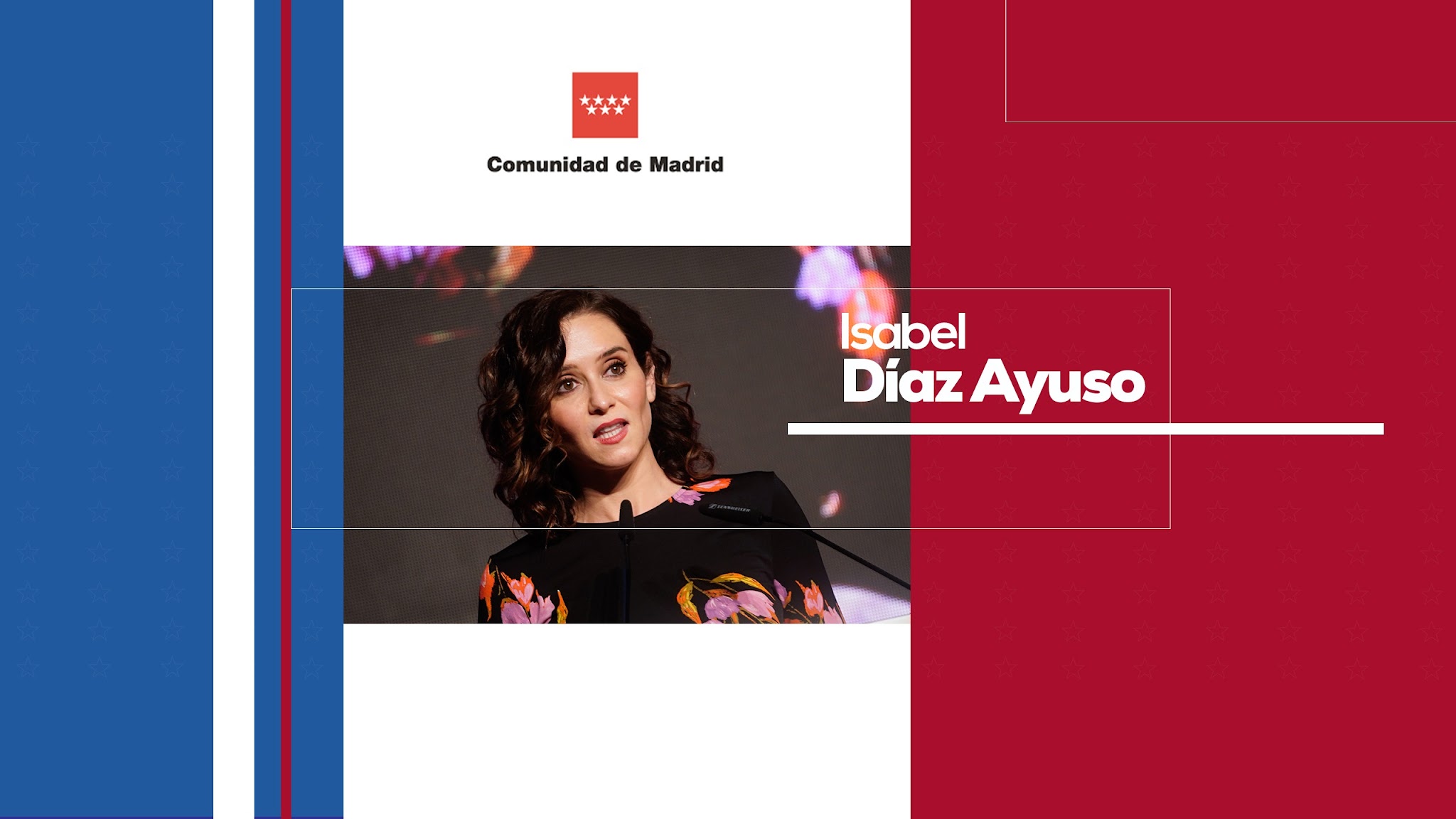 Isabel Díaz Ayuso YouTube banner