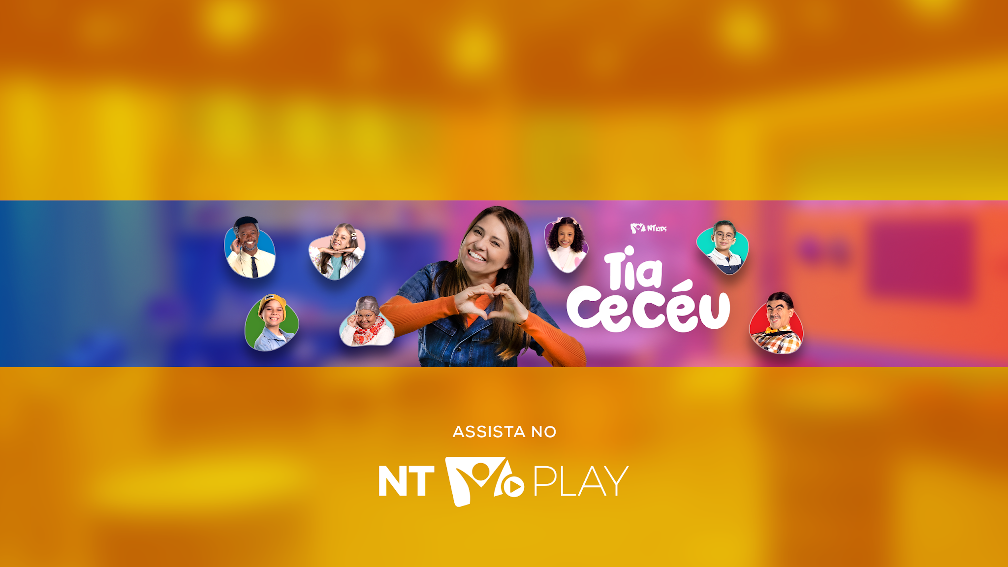 Tia Cecéu YouTube banner