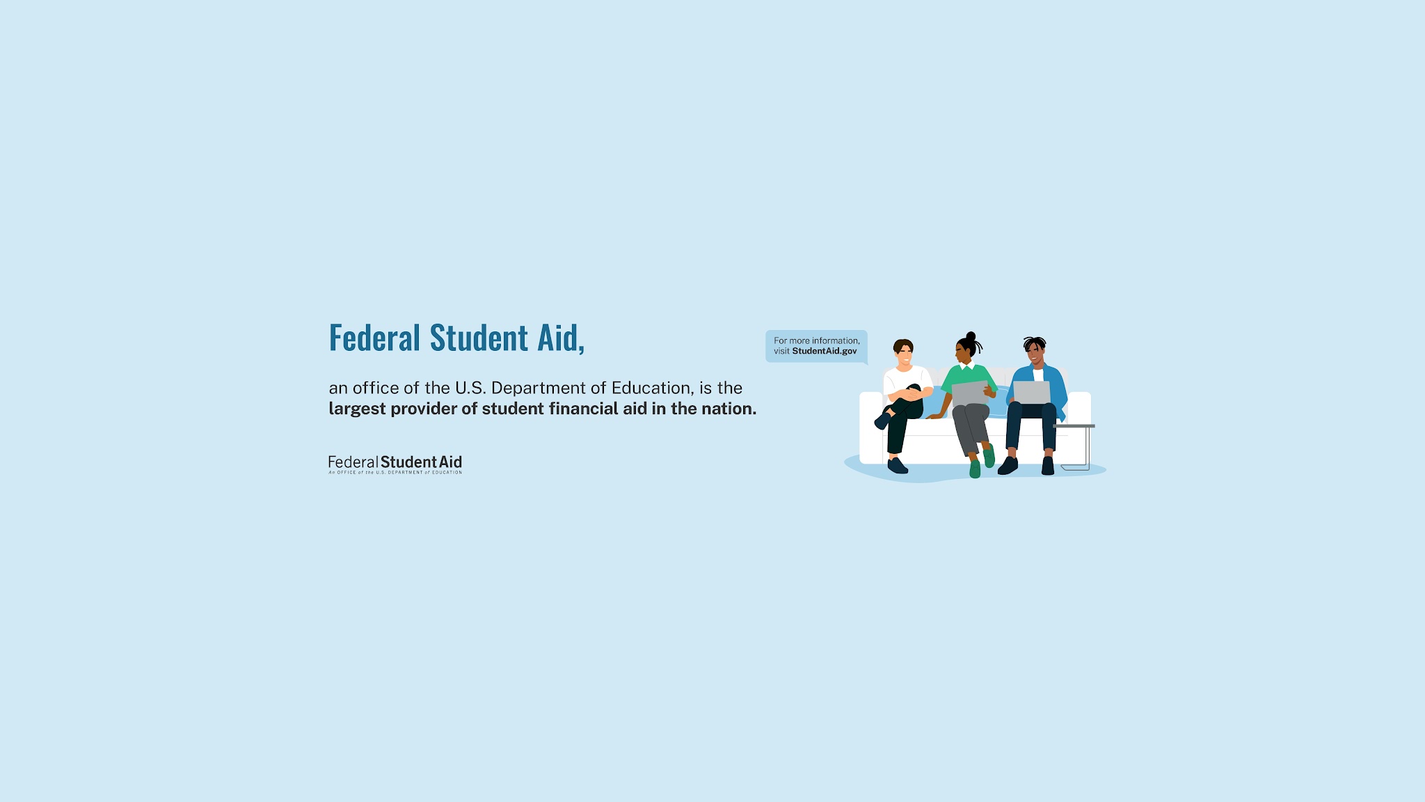 Federal Student Aid YouTube banner