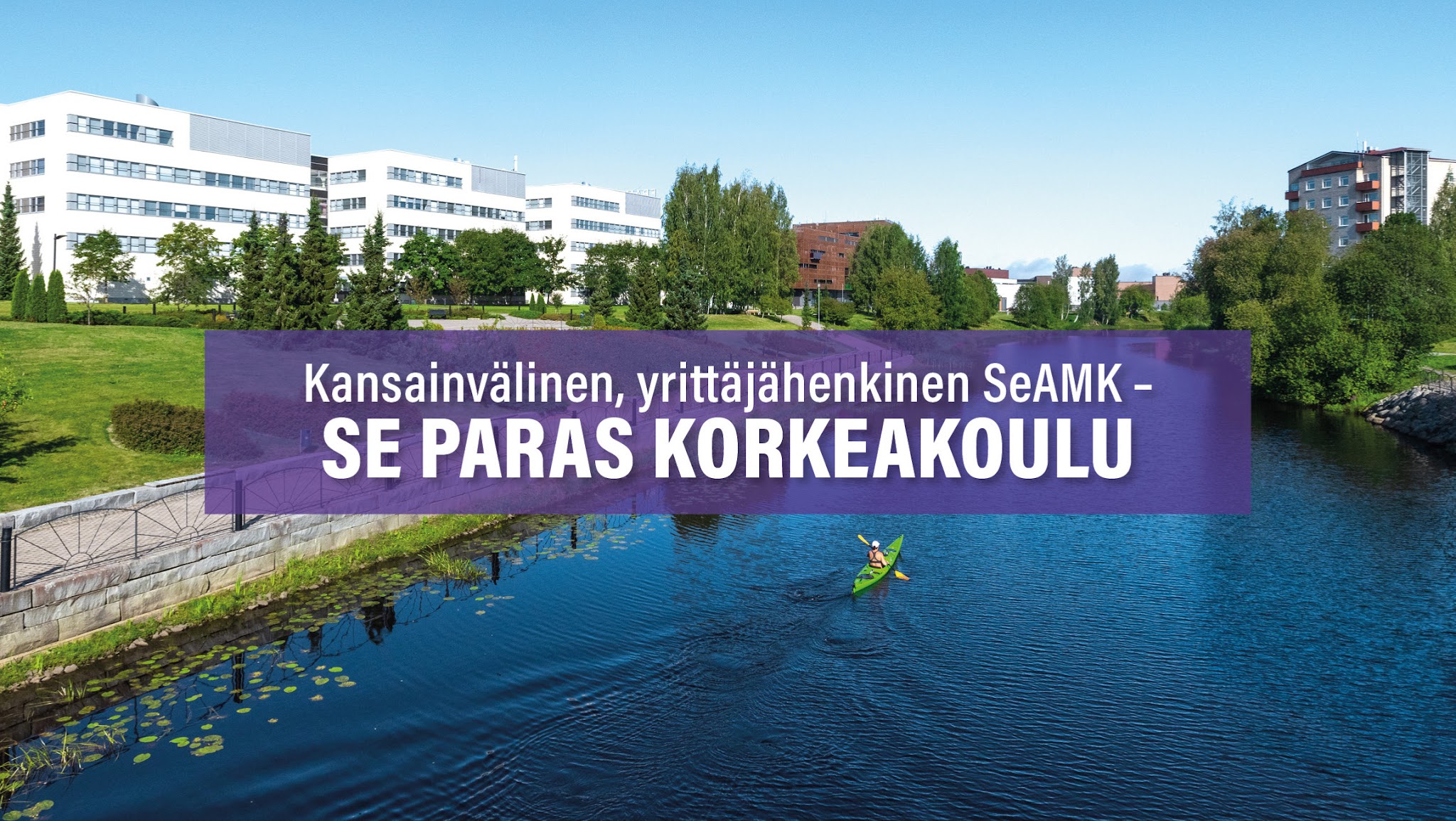 SeAMK - Seinäjoki University of Applied Sciences YouTube banner