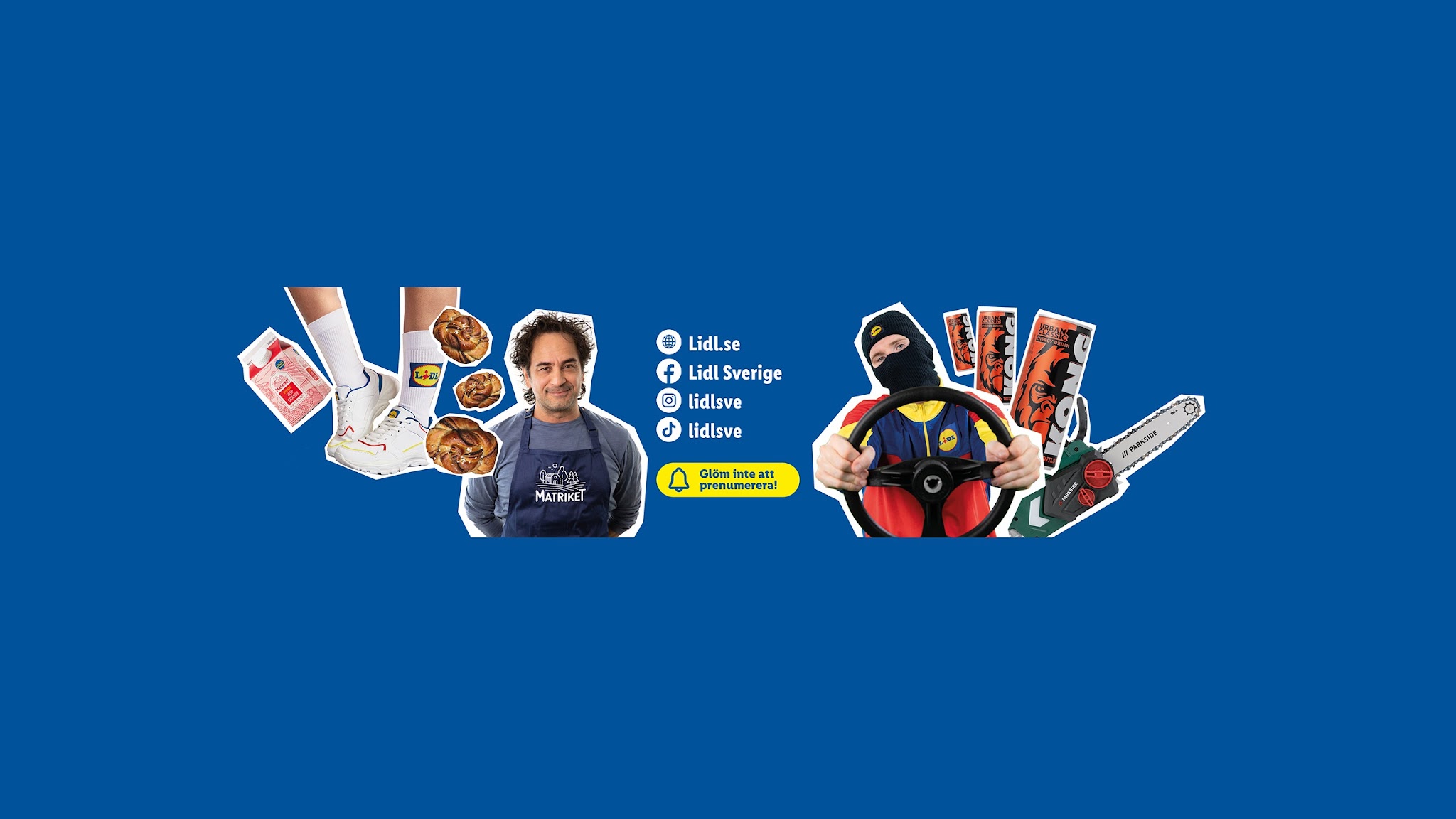 Lidl Sverige YouTube banner