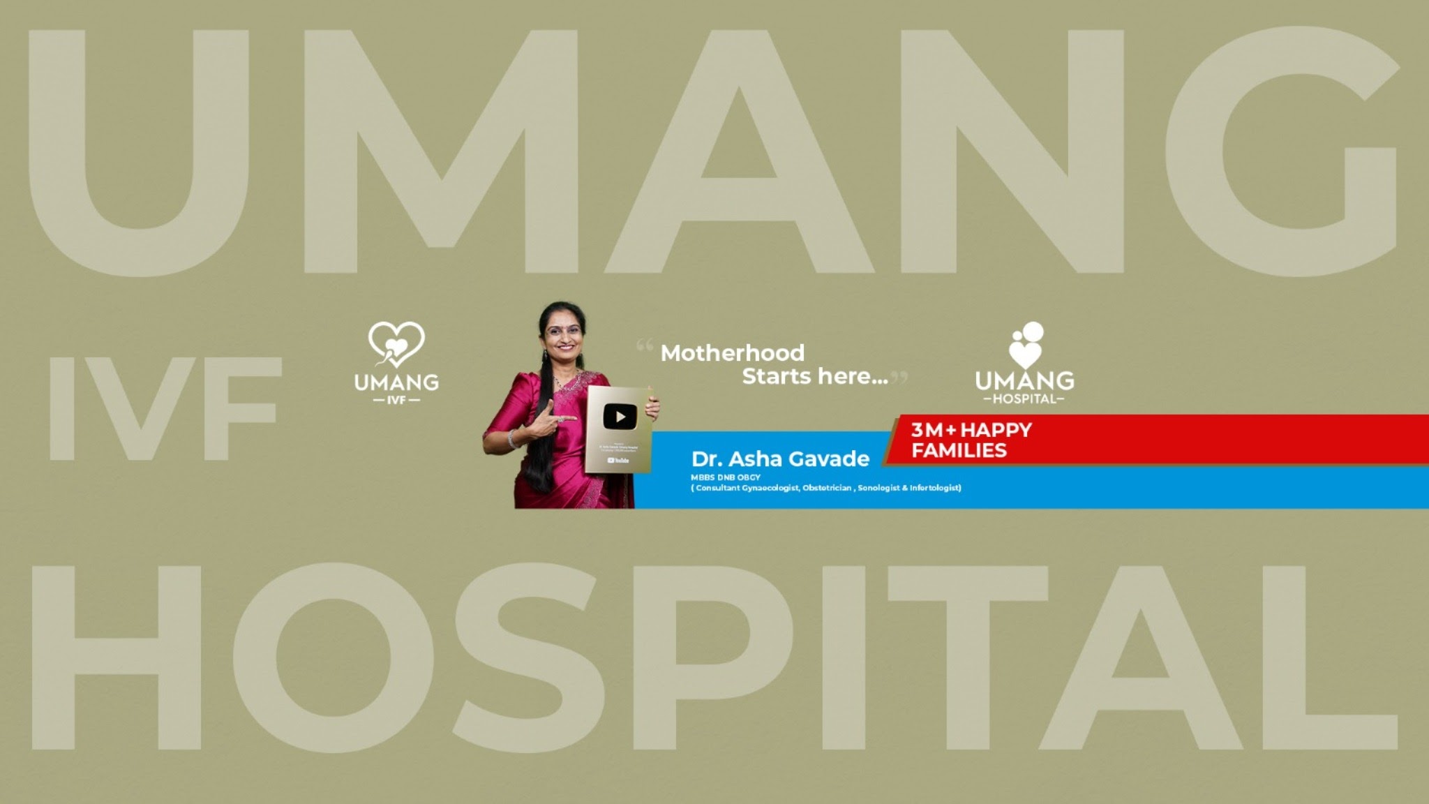 Dr Asha Gavade Umang Hospital YouTube banner