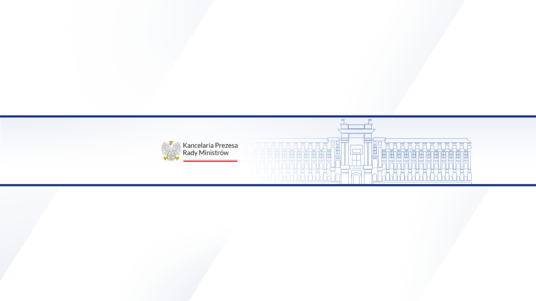 Kancelaria Premiera YouTube banner